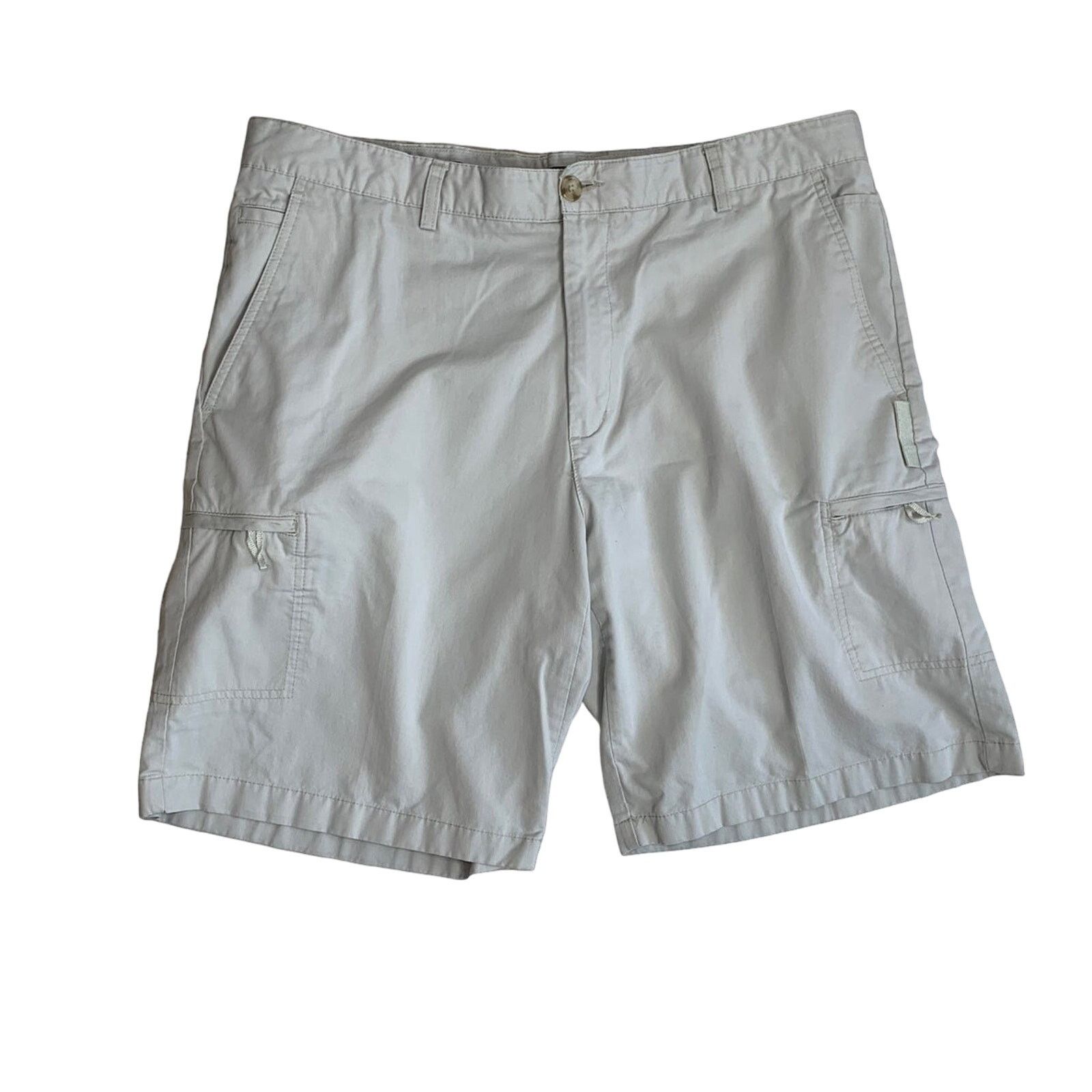 Greg Norman Greg Norman Men’s Size 40 Cargo Shorts Khaki Zipper Pockets Size US 40 / EU 56 - 1 Thumbnail