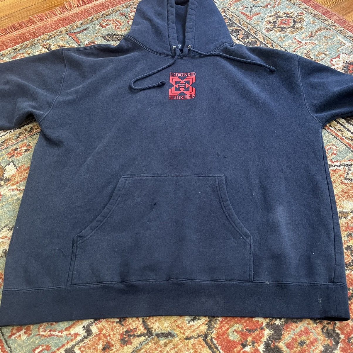 Vintage Vintage Haro Bikes BMX XL Mid School Hoodie Sweatshirt Size US XL / EU 56 / 4 - 5 Thumbnail
