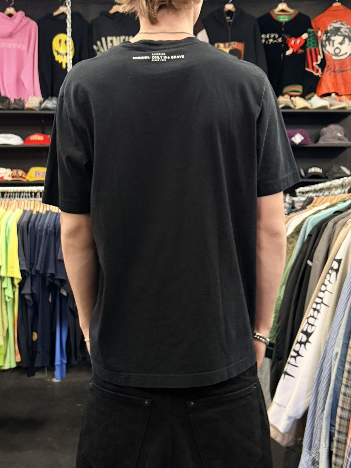 Diesel Diesel Voltage Logo T-Shirt Size US L / EU 52-54 / 3 - 3 Thumbnail