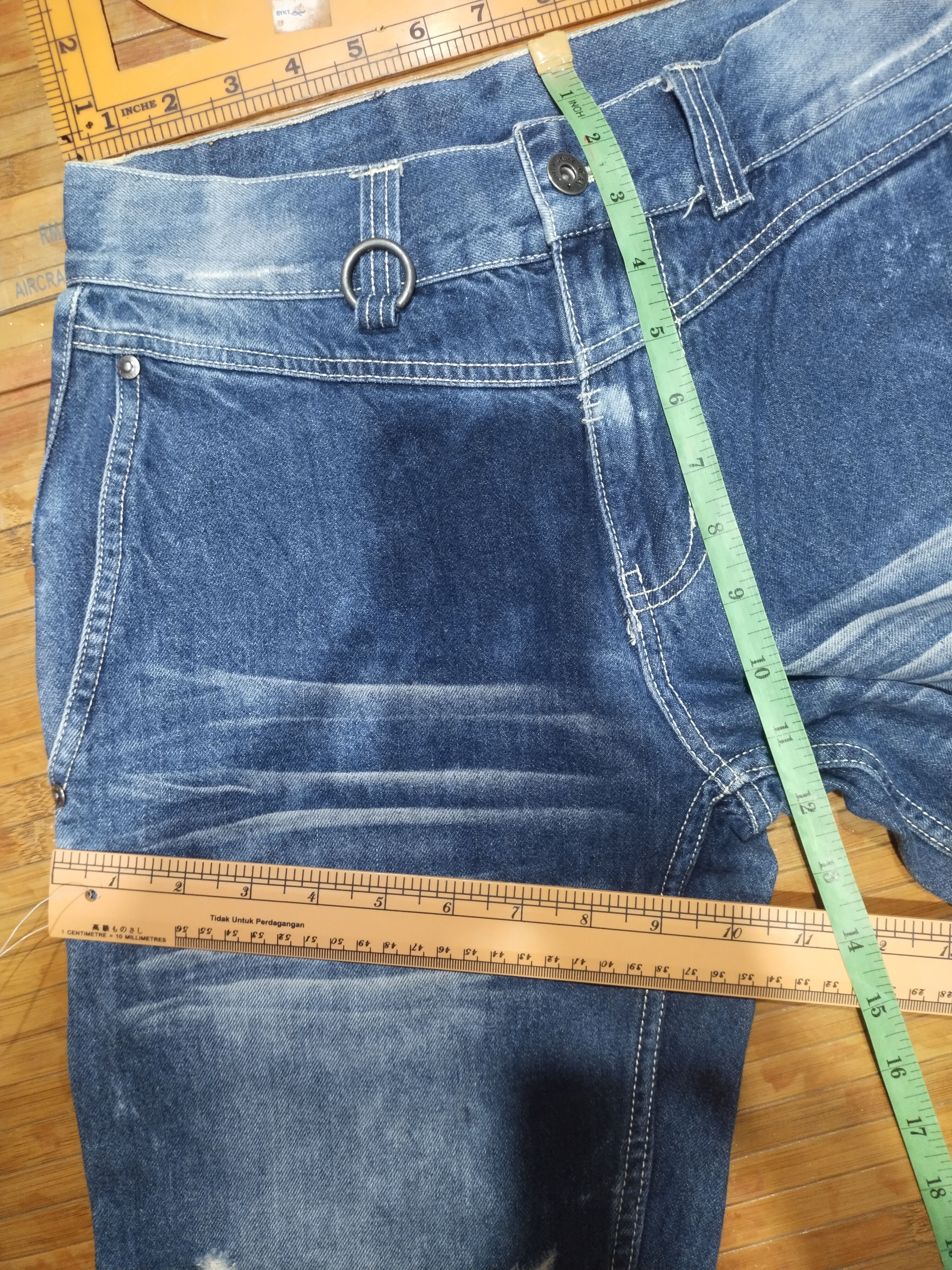 Other Anti Label Jeans,Vintage Style Japon Sz 28" Size US 28 / EU 44 - 8 Thumbnail