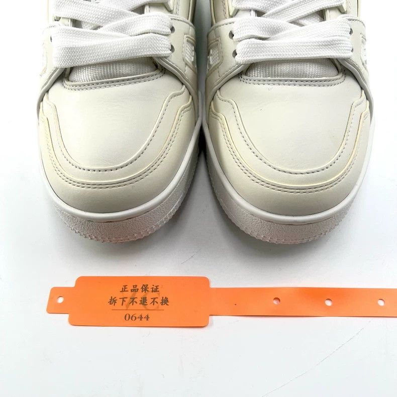 Louis Vuitton Louis Vuitton Trainer white board shoes Size US 6 / IT 36 - 8 Thumbnail