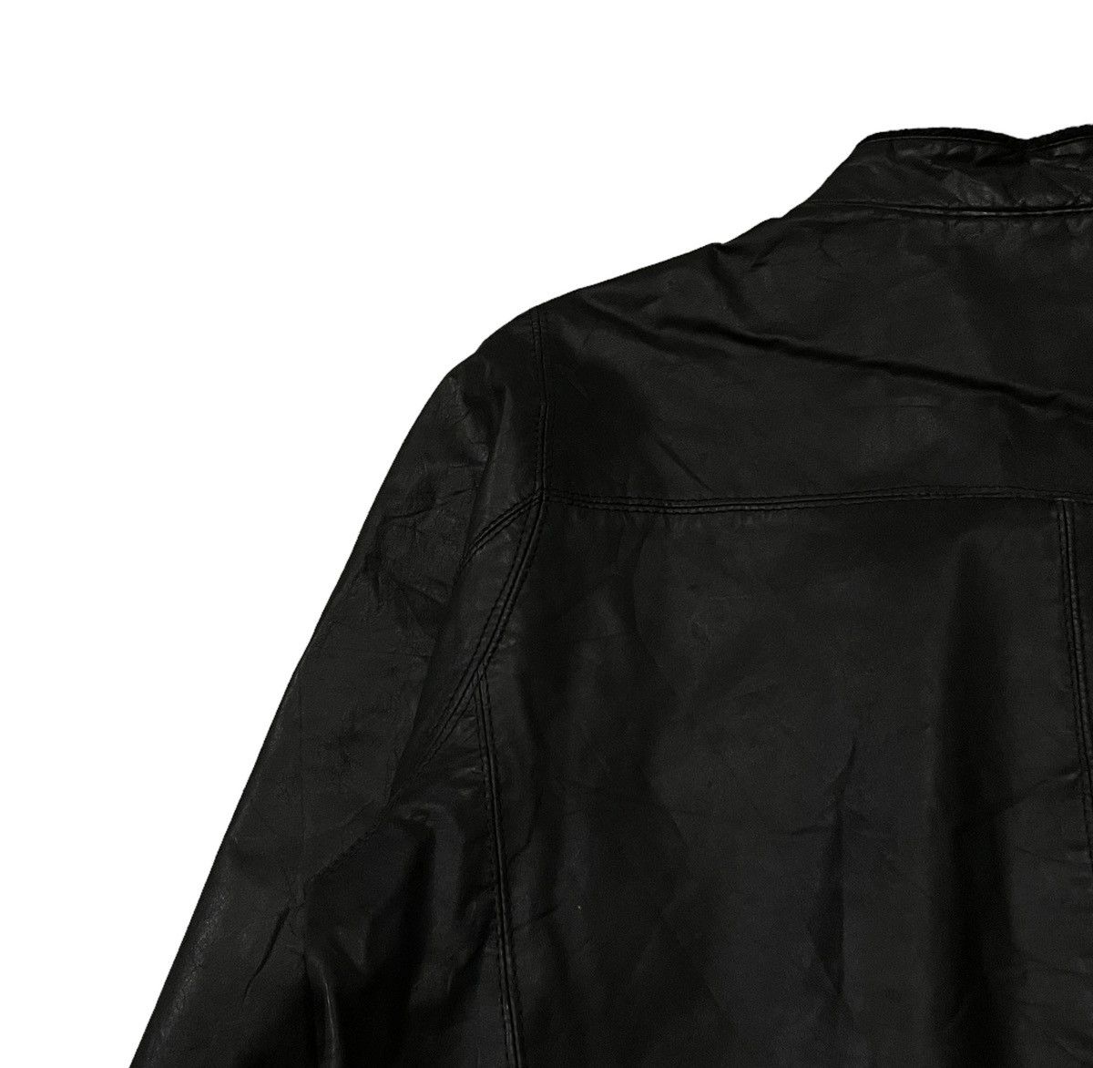 Comme des Garcons Tricot Comme Des Garcons Bomber Leather Jacket Size US M / EU 48-50 / 2 - 14 Thumbnail