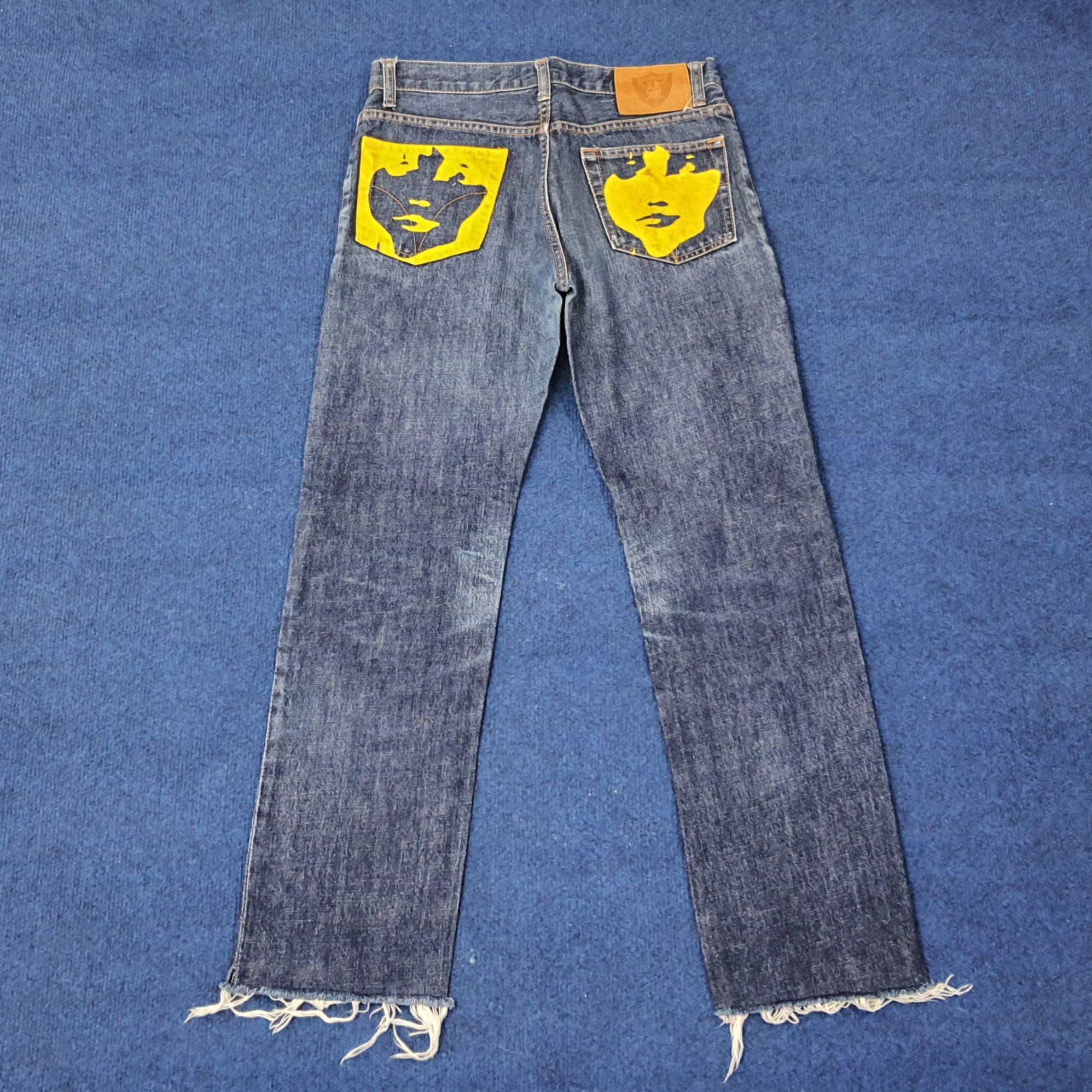 Hysteric Glamour Vintage Hysteric Glamour Japan Custom Logo Jeans C244N8 Size US 27 - 1 Thumbnail