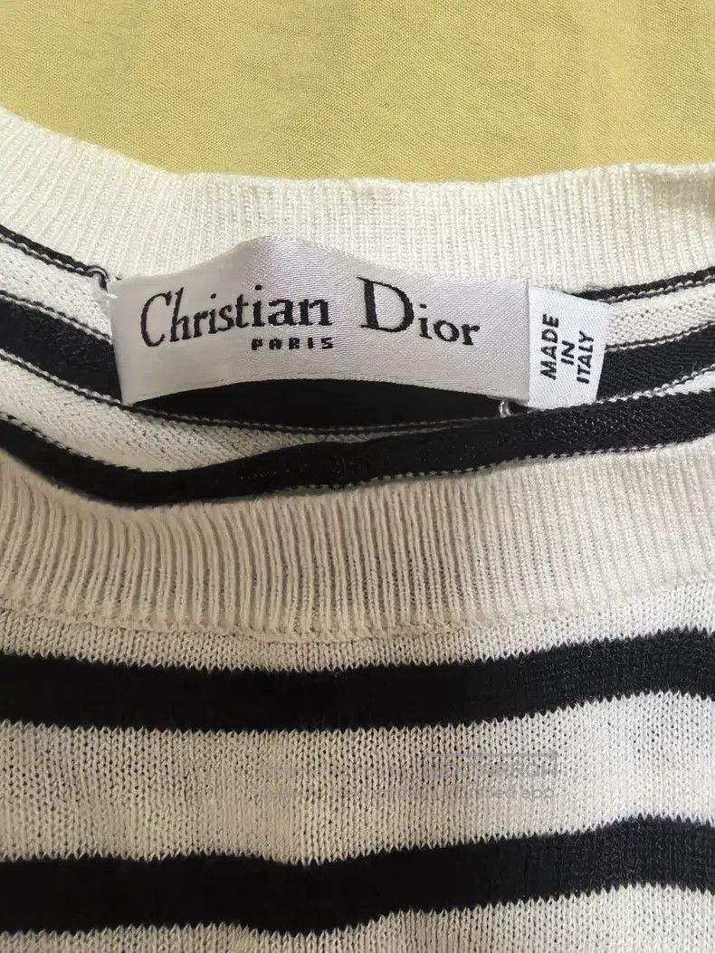 Dior Dior Knitted short sleeves Size XS / US 0-2 / IT 36-38 - 2 Thumbnail