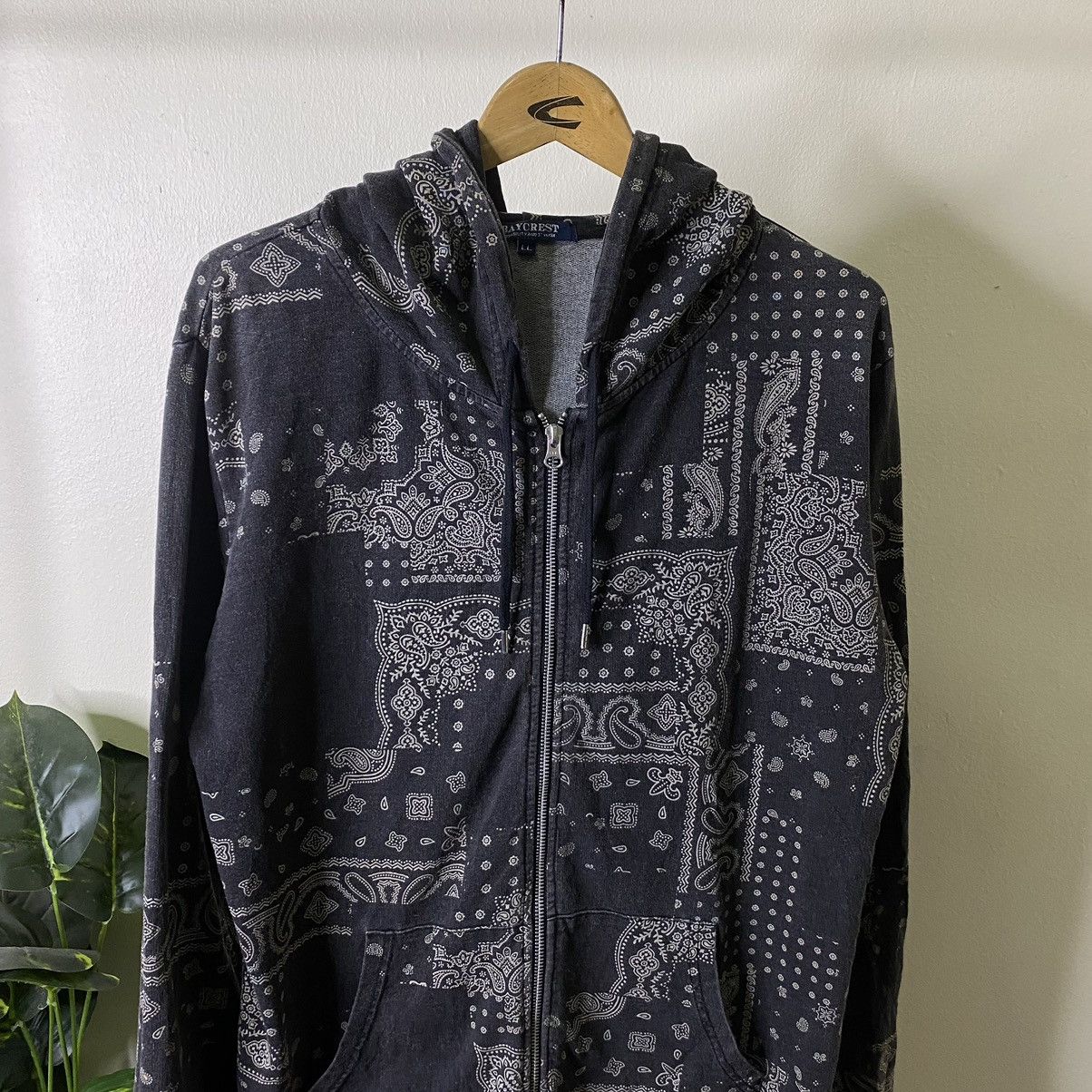 Beauty Beast × If Six Was Nine × Japanese Brand Baycrest Paisley Design Kapital Sashiko Style Zip Up Hoodie Size US L / EU 52-54 / 3 - 2 Thumbnail