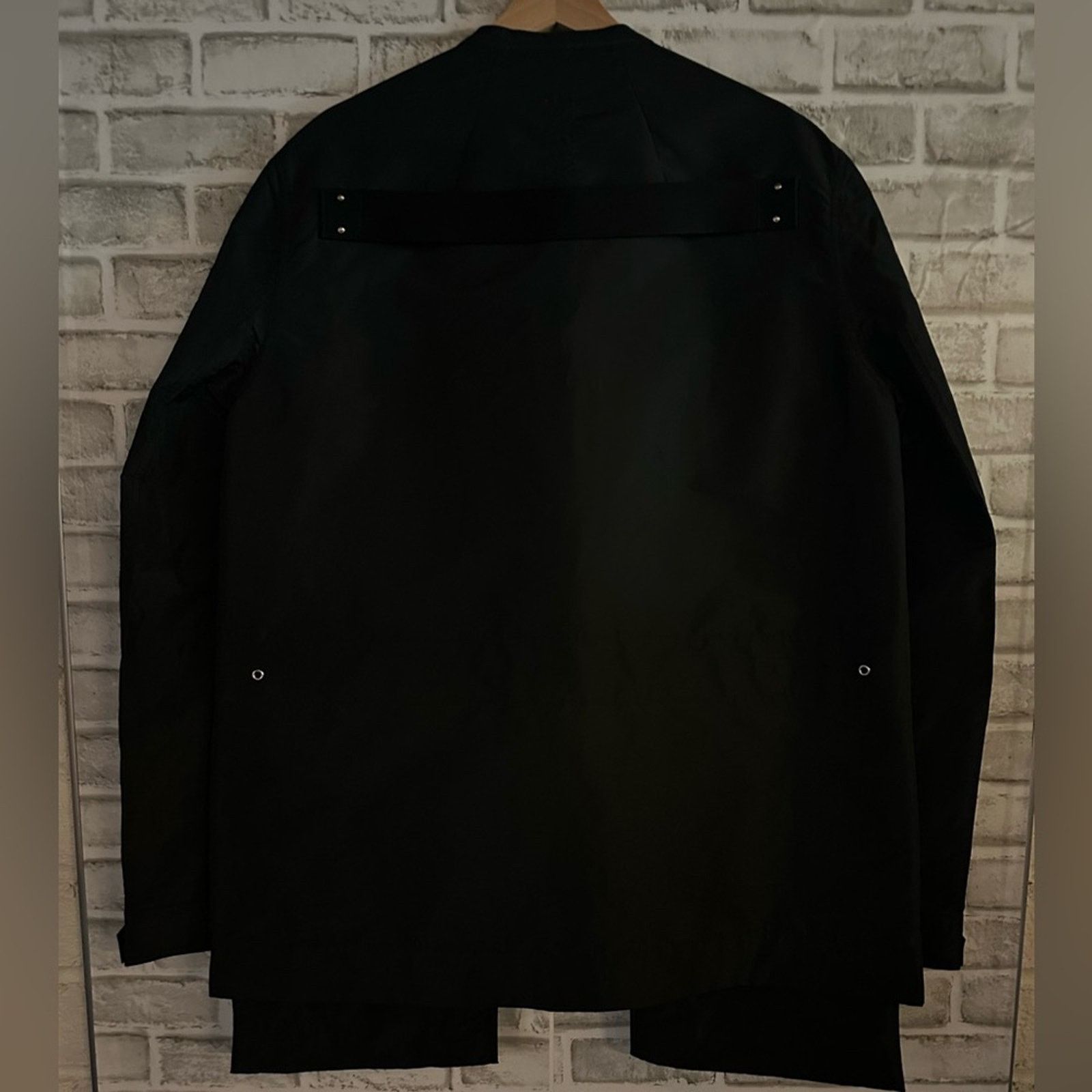Rick Owens SS20 Tecuatl Bauhaus Jacket Black IT 50 Large Zipper Pockets Size US L / EU 52-54 / 3 - 17 Thumbnail