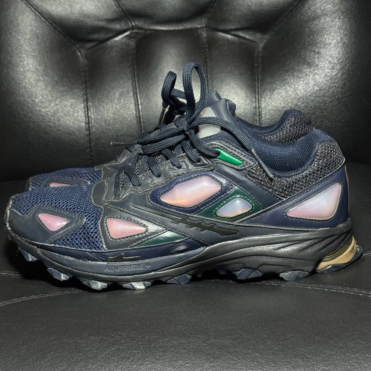 Adidas × Raf Simons 8us Adidas Raf Simons Response blue sneakers Size US 8 / EU 41 - 3 Thumbnail