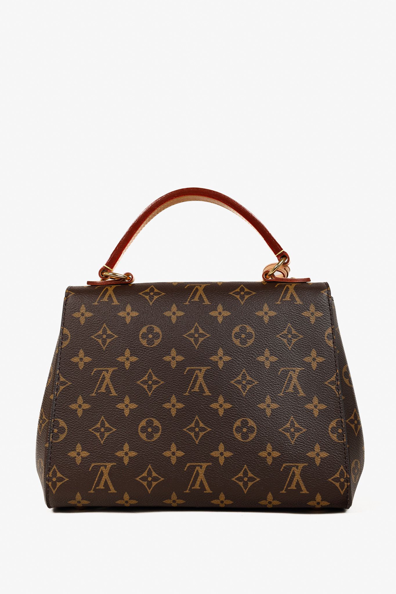 Louis Vuitton Louis Vuitton Cluny BB Monogram Bordeaux & Fuchsia-Strap Bag Size ONE SIZE - 4 Thumbnail