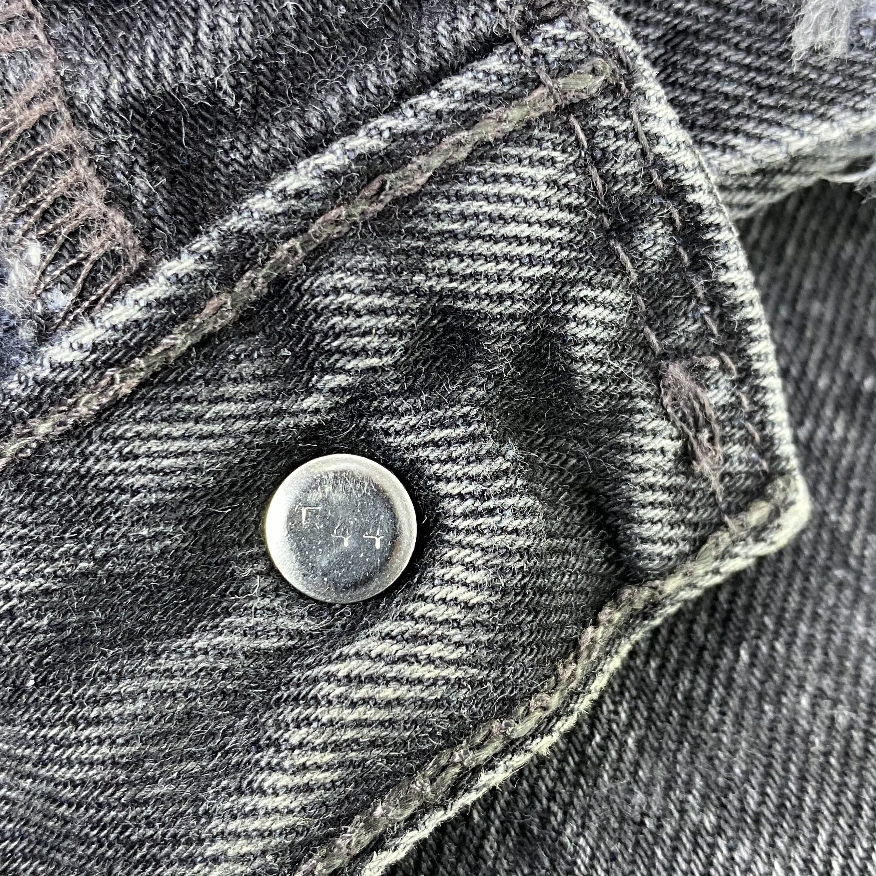 Jean × Levi's × Vintage Vintage Levi's 501 Black Wash Jeans-J1172 Size 27" / US 4 / IT 40 - 8 Thumbnail
