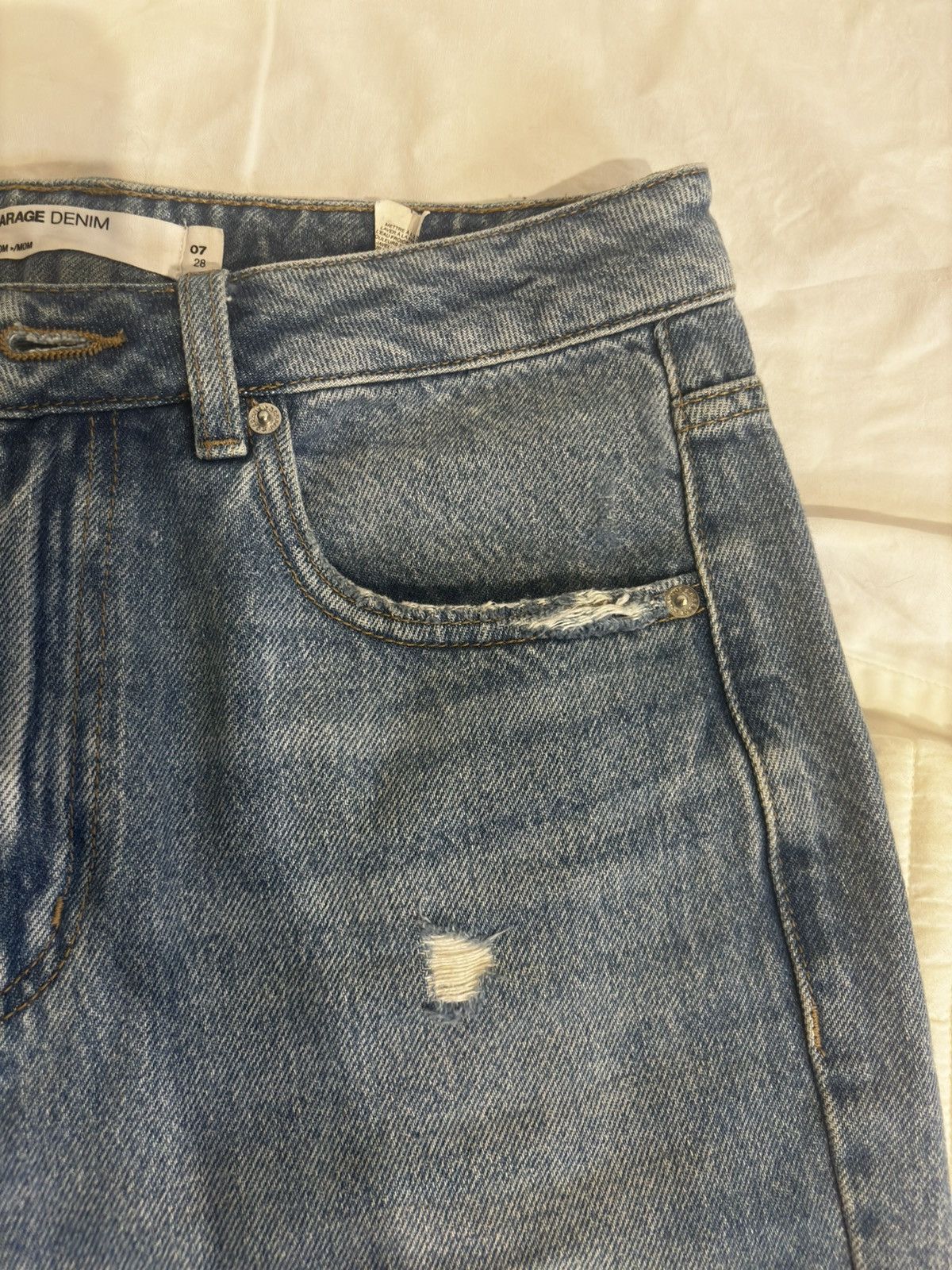 Garage Garage ripped Jeans.wp554 Size 28" / US 6 / IT 42 - 6 Thumbnail