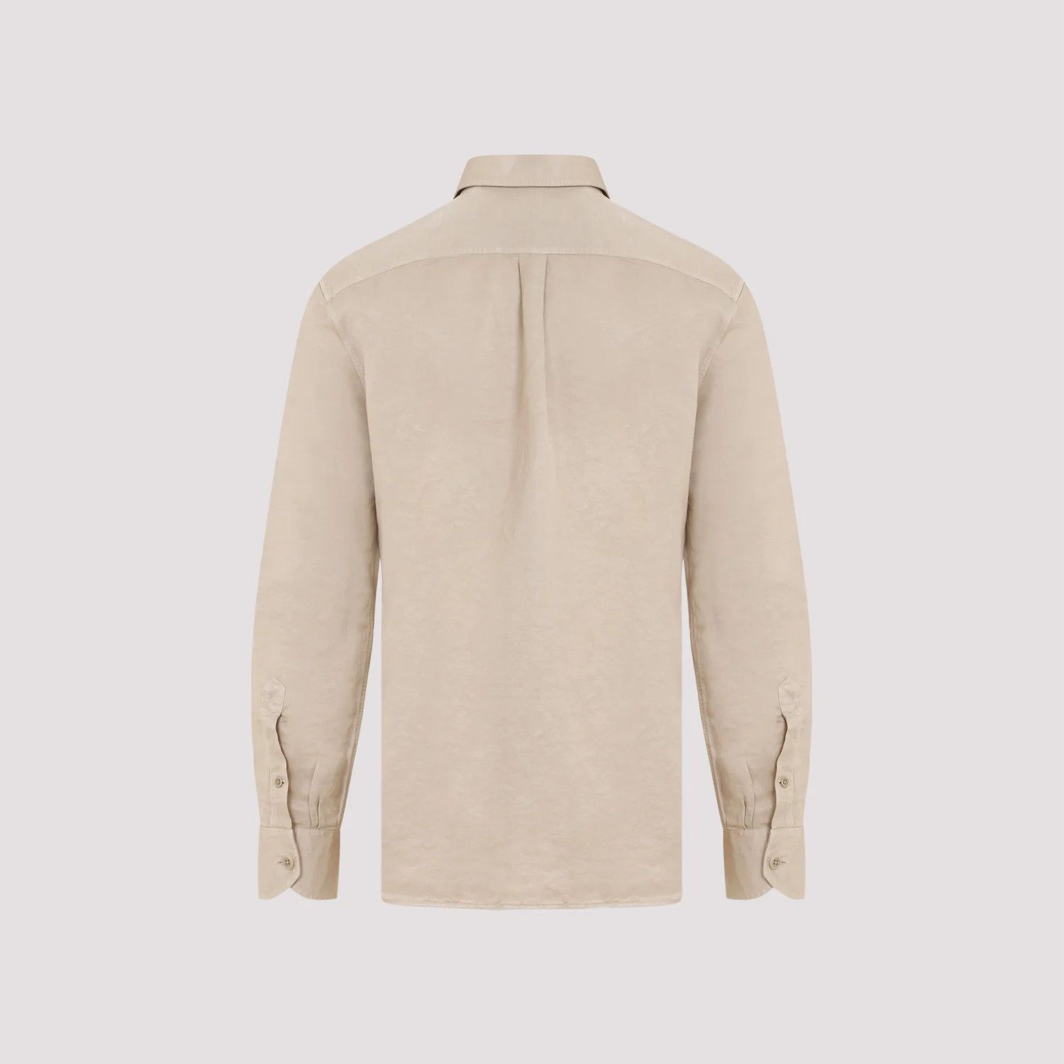 Tom Ford o1y0425 Linen Shirt in Beige Size US XS / EU 42 / 0 - 3 Thumbnail