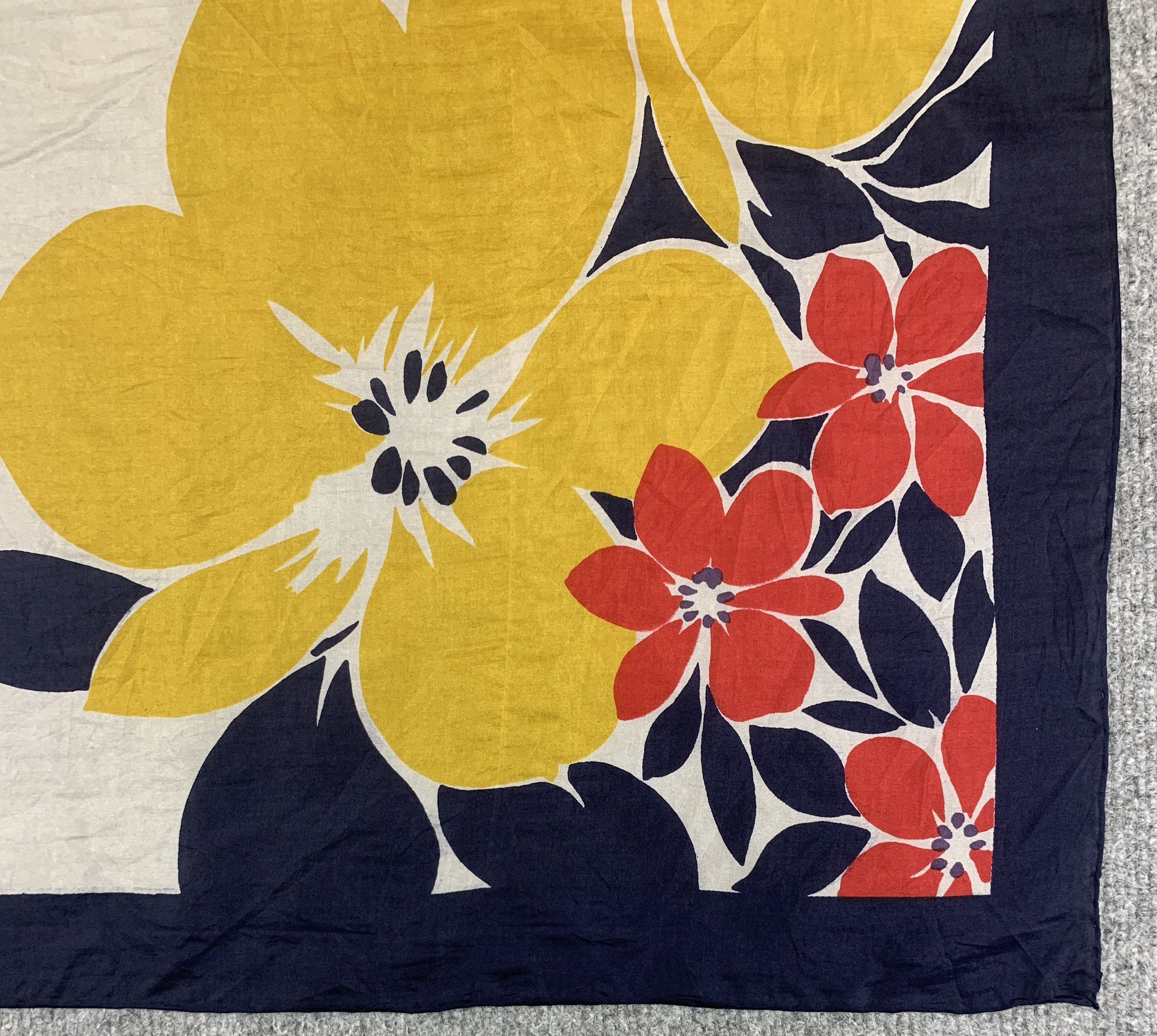 Vintage Golden Camel Silk Scarf Neckwear Shawl - SCA714