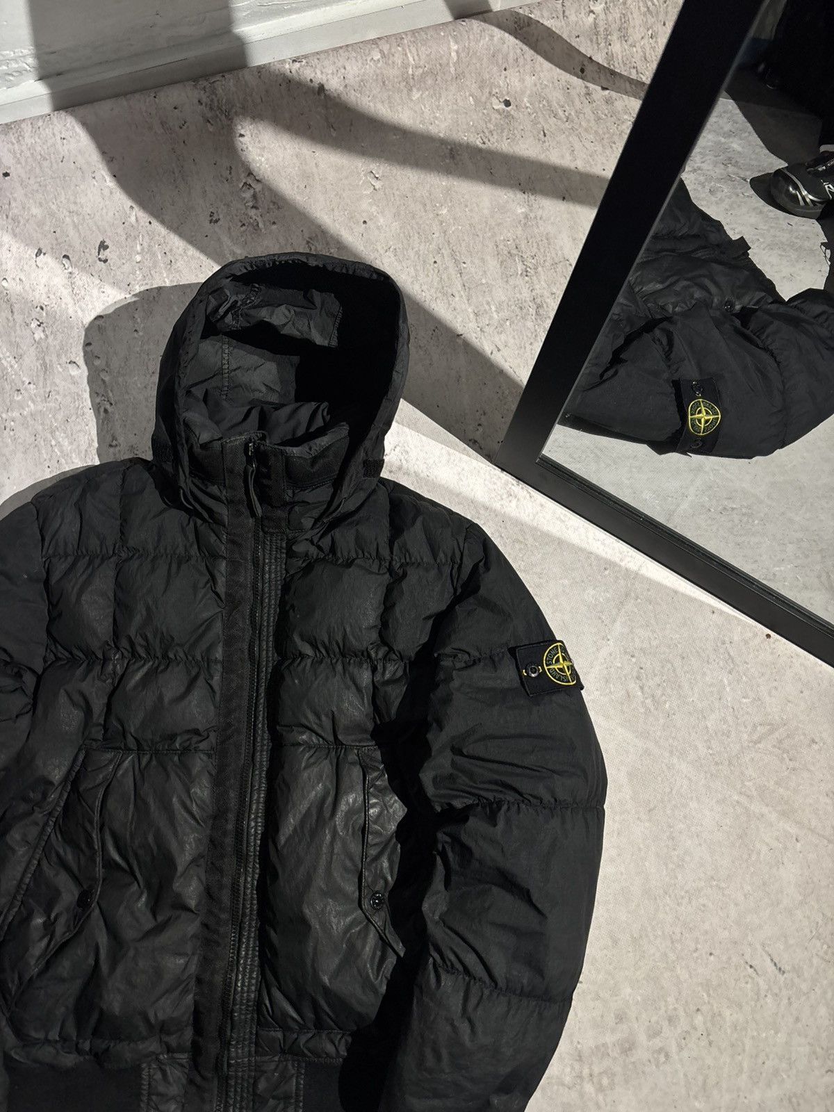 Stone Island Rare Grail Puffer Down Jacket Stone Island Garment Dyed Size US S / EU 44-46 / 1 - 4 Thumbnail