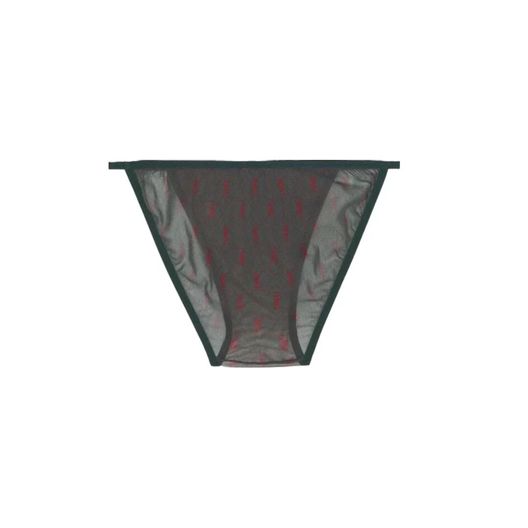 Saint Laurent Paris o1s1wg110924 Size: XS / Cassandre Panties Tulle Jersey Size ONE SIZE - 2 Thumbnail