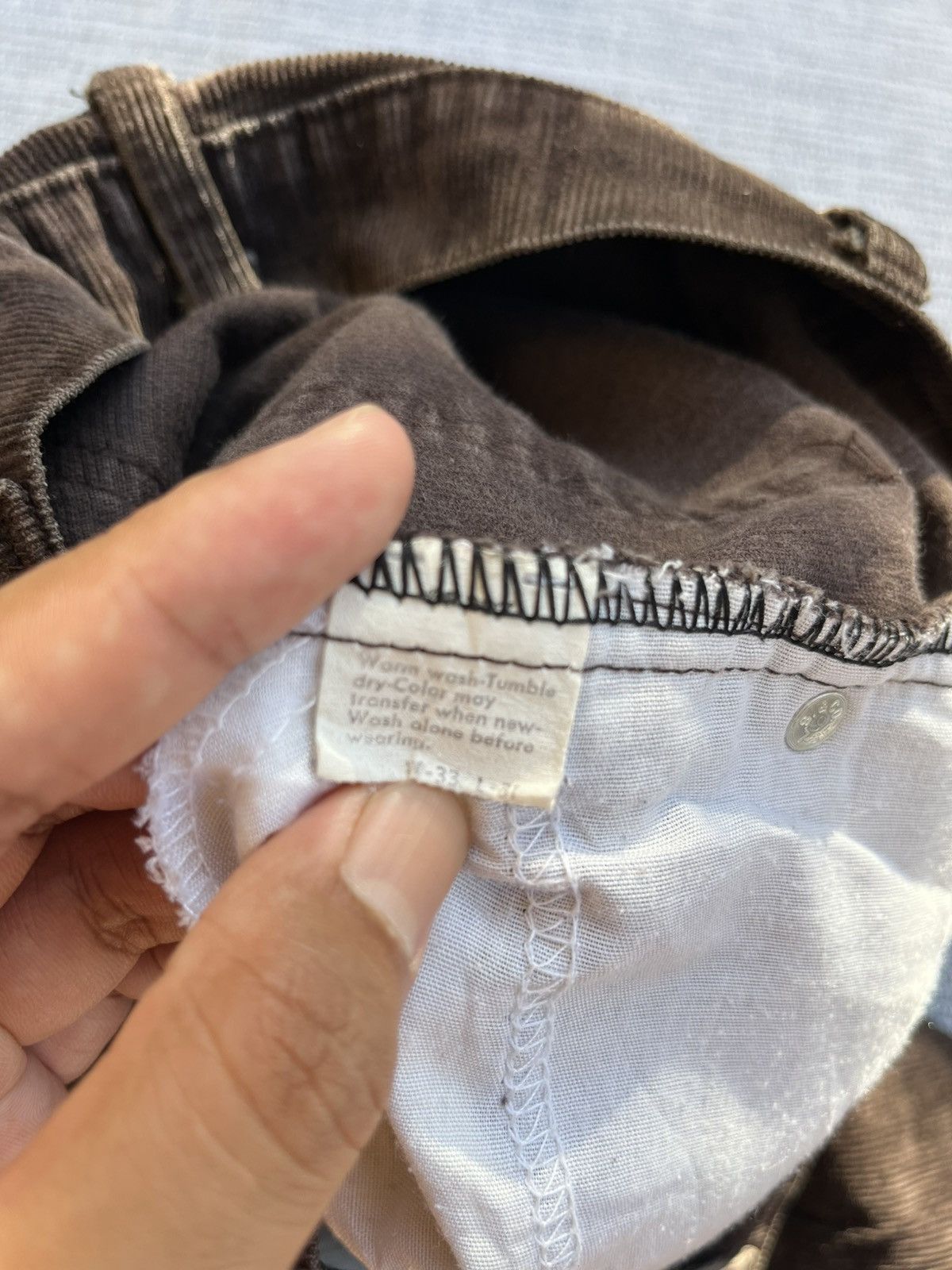 Levi's × Vintage 80s Levi's 517-1528 brown corduroy boot-cut pants Size US 33 - 10 Thumbnail