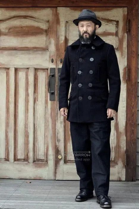 Freewheelers navy wool trousers by freewheelers 1913. Size US 30 / EU 46 - 1 Thumbnail