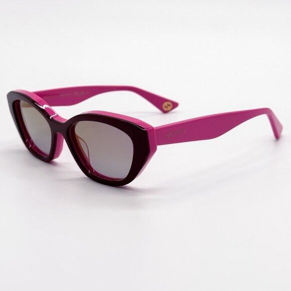 Gucci NEW GUCCI SUNGLASSES GG1638S 003 PINK/BLACK WOMEN EYEWEAR Size ONE SIZE - 9 Thumbnail