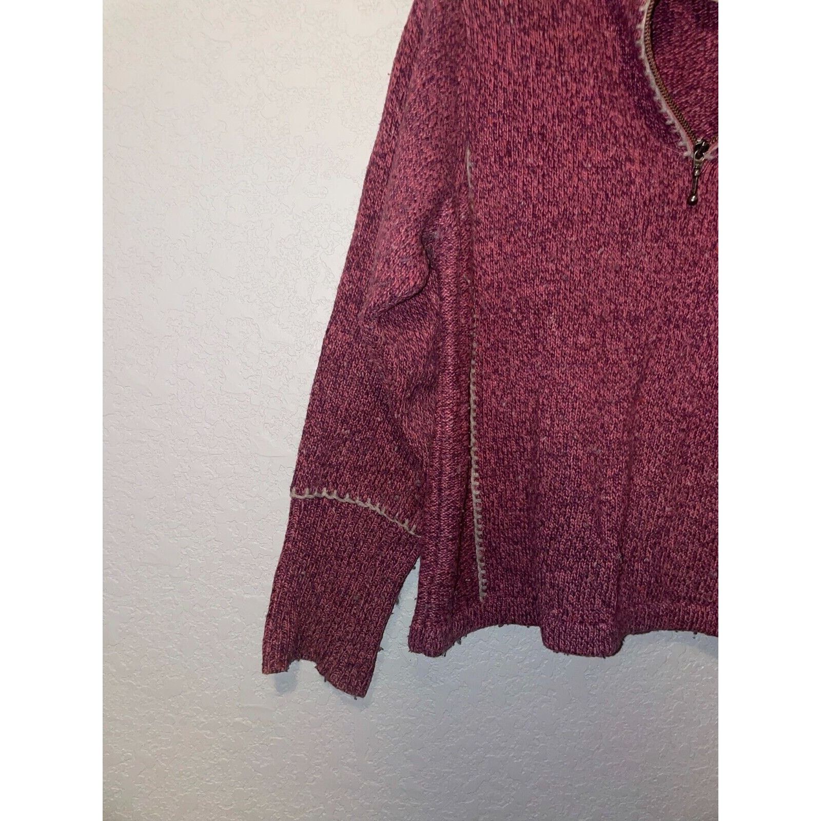 Woolrich Woolen Mills Womens Woolrich Sweater Woolen Mills Purple Pink M Medium Size M / US 6-8 / IT 42-44 - 5 Thumbnail