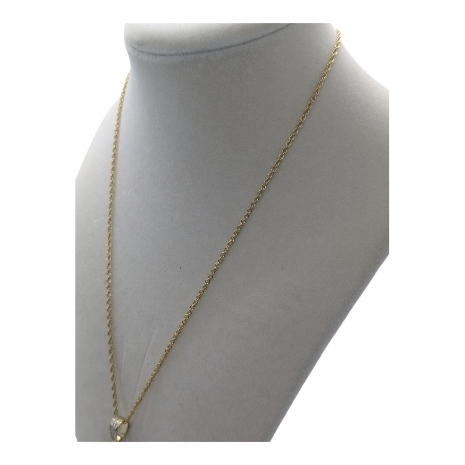 The Unbranded Brand 14 KT Gold Filled Medical Cannabis symbol and necklace Size ONE SIZE - 3 Thumbnail