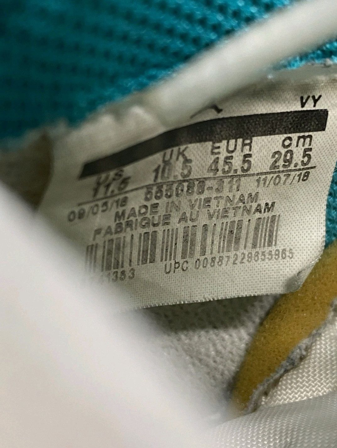 Jordan Brand Nike Air Jordan Retro 1 High OG Turbo Green Size 11.5 Men Size US 11.5 / EU 44-45 - 7 Thumbnail