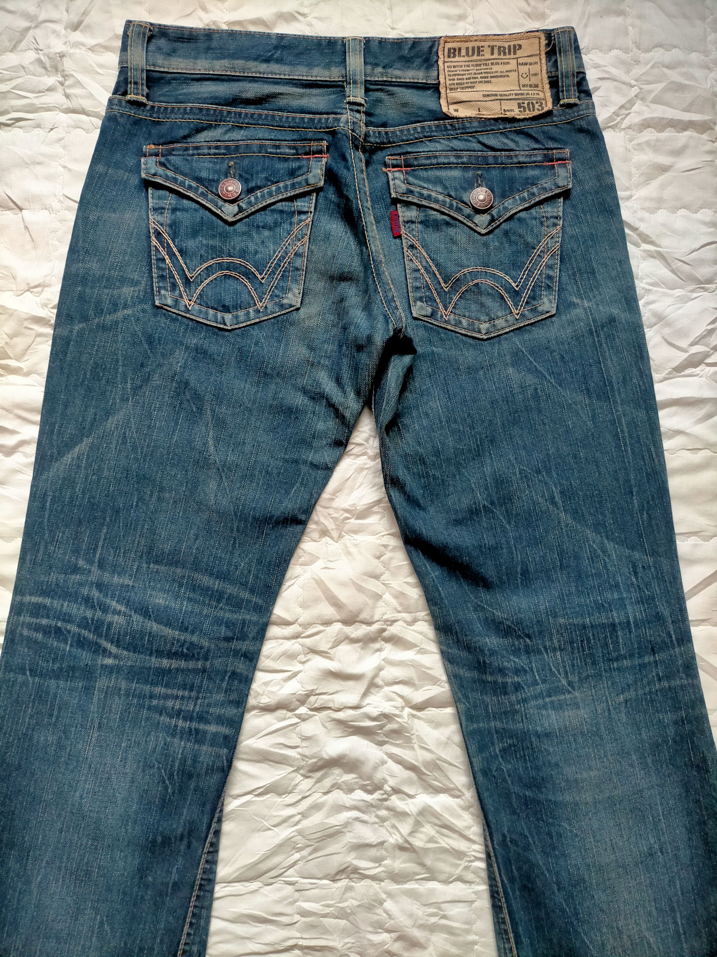 Edwin Flare Jeans Edwin 503 Blue trip Boot cut denim Size US 30 / EU 46 - 9 Thumbnail