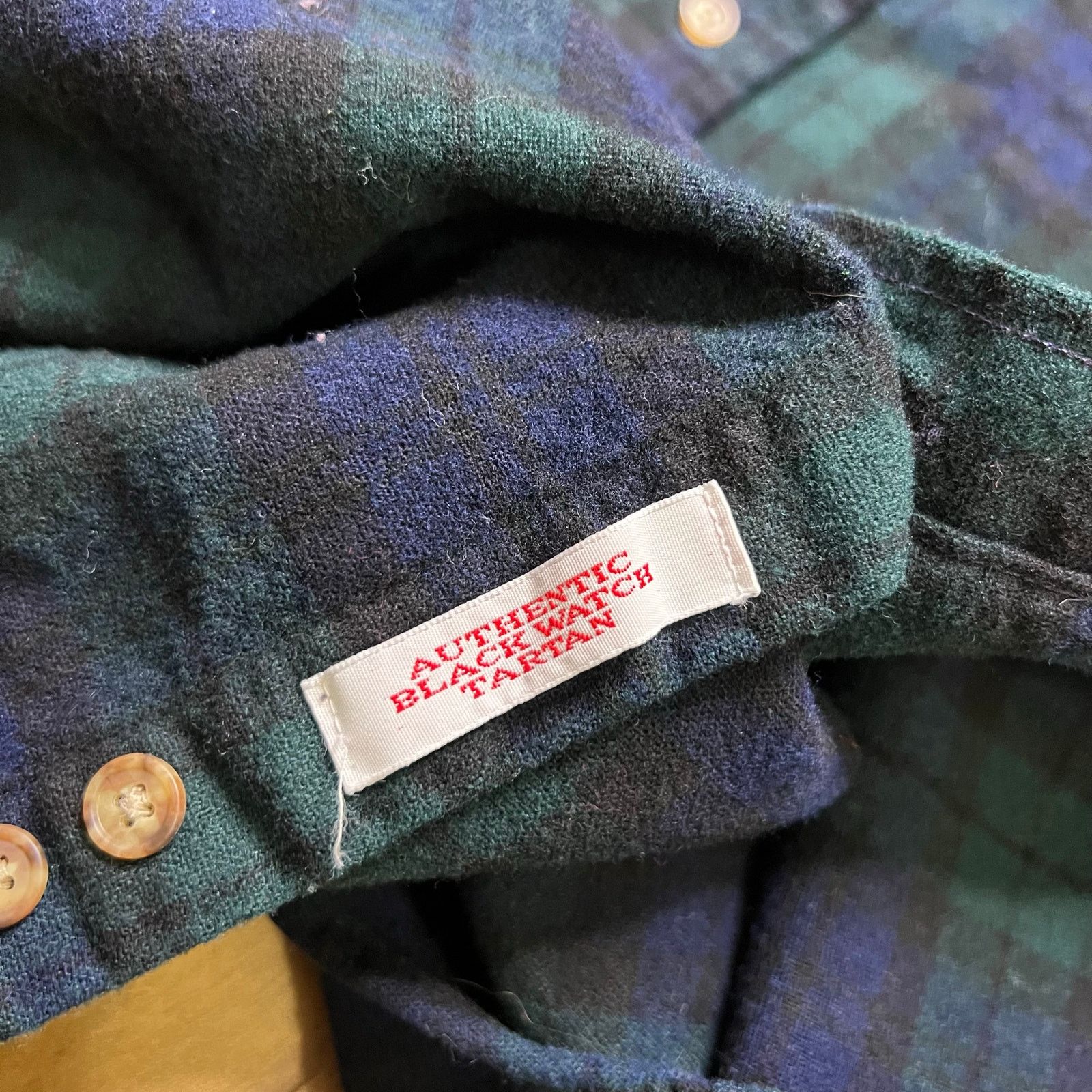 Pendleton Vintage Pendleton Blue Green Plaid Virgin Wool Shirt Mens S Size US S / EU 44-46 / 1 - 5 Thumbnail