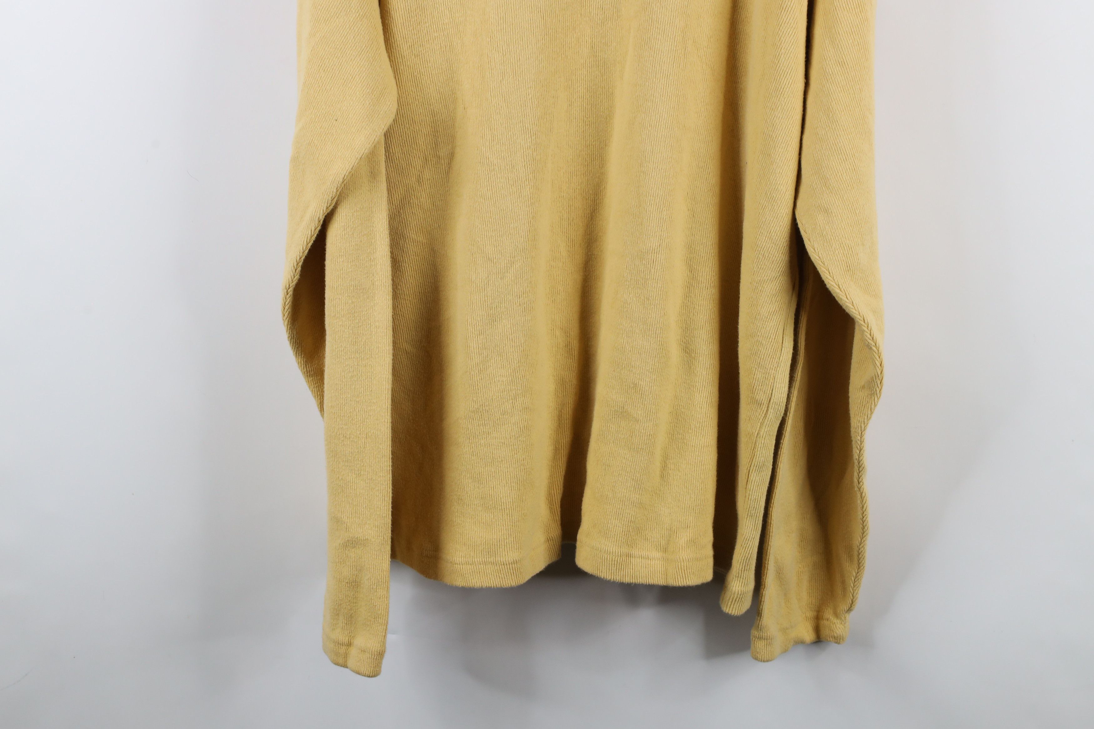Tommy Hilfiger × Vintage Vintage 90s Tommy Hilfiger Heavy Knit Long Sleeve Polo Shirt Size US XL / EU 56 / 4 - 12 Thumbnail