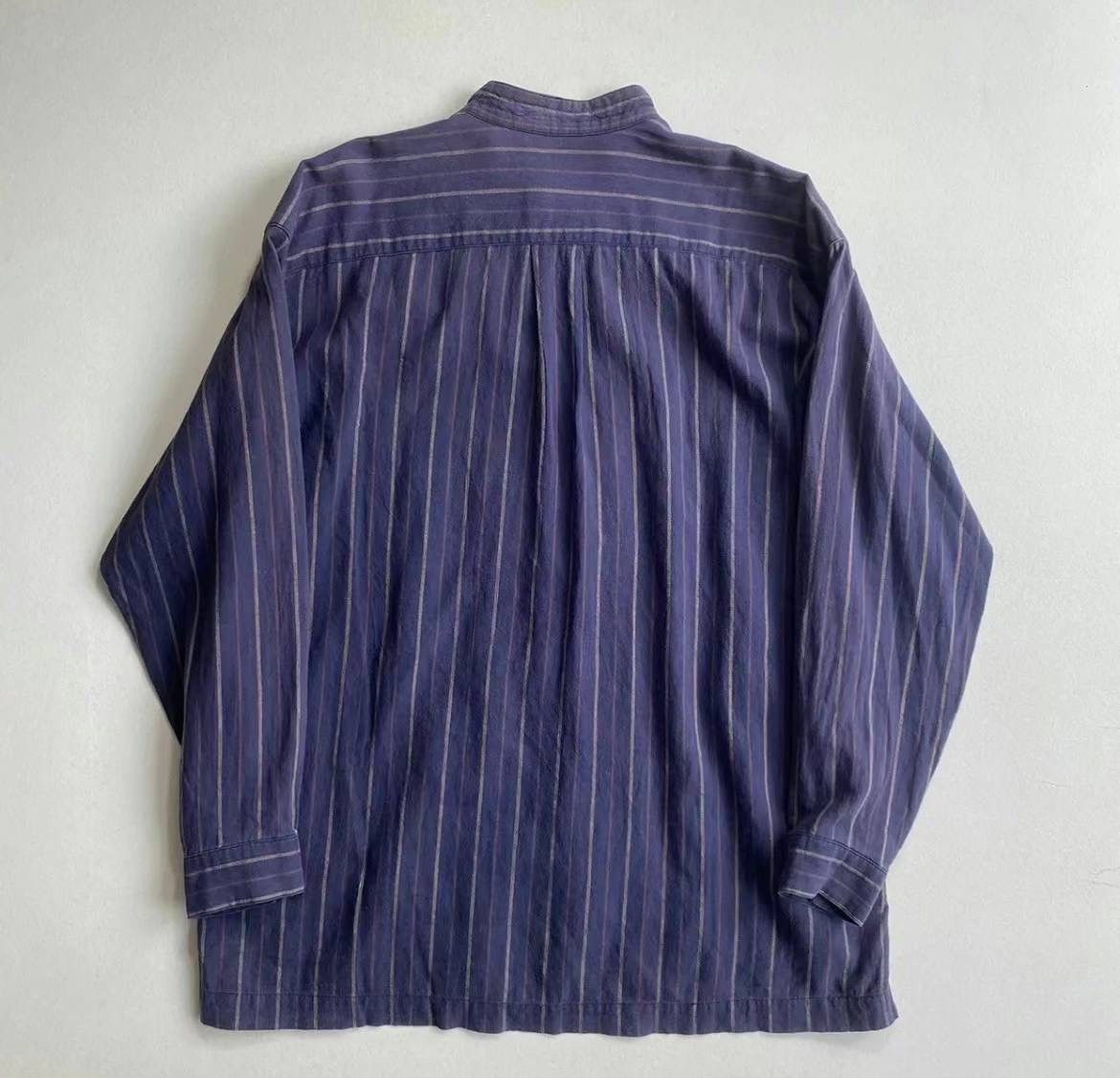Issey Miyake 1980s issey miyake linen shirt "striped" Size US L / EU 52-54 / 3 - 2 Thumbnail