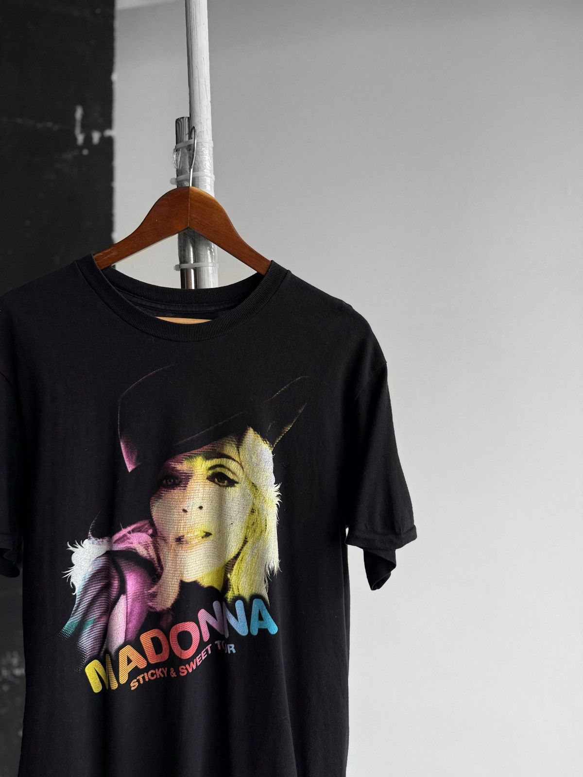 Band Tees × Designer Madonna Sticky & Sweet Tour Merch Mens Short Sleeve T-Shirt Size US M / EU 48-50 / 2 - 2 Thumbnail