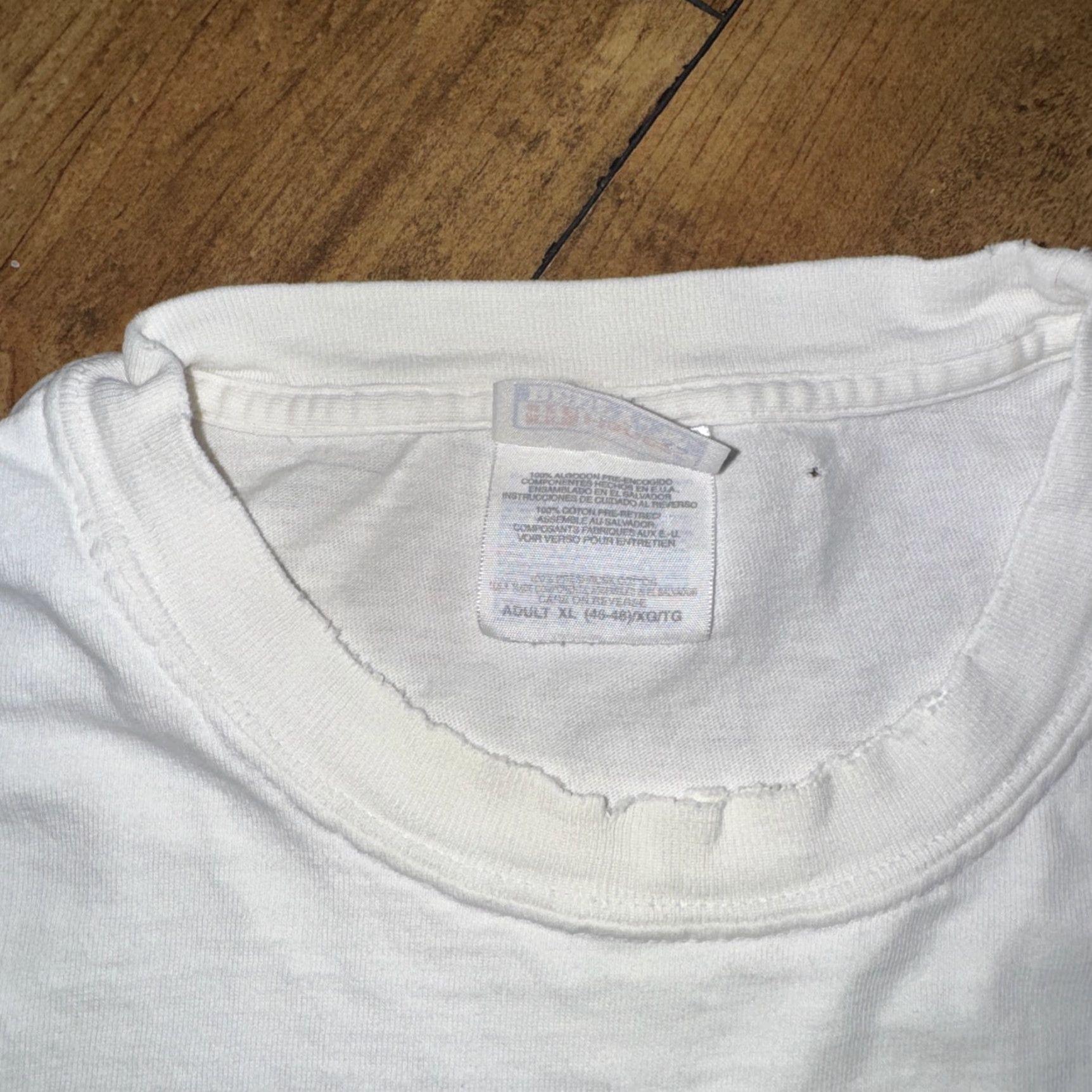 Vintage VINTAGE Mustang T-Shirt White XL Mens 1999 Muscle Car 23x28 Size US XL / EU 56 / 4 - 6 Thumbnail