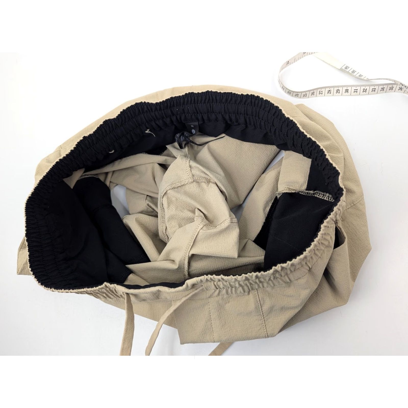 Lululemon Lululemon Bowline 8" Ripstop Stretch Mens Shorts M Beige Nike? Size US 31 - 6 Thumbnail