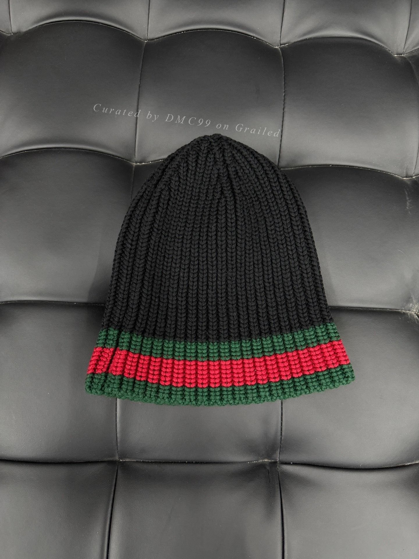 Gucci Gucci Classic Red Green Stripe Beanie Size ONE SIZE - 1 Thumbnail