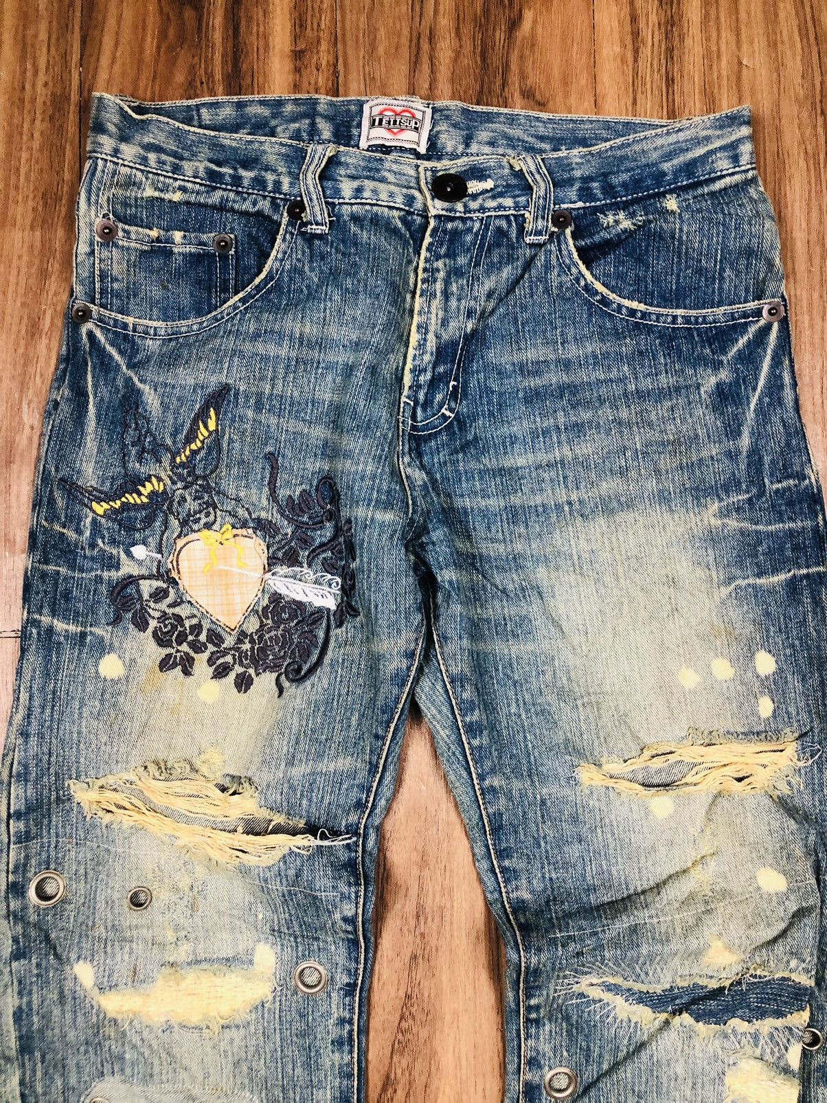Other Tettsup Distress Jeans (36) Size US 30 / EU 46 - 3 Thumbnail