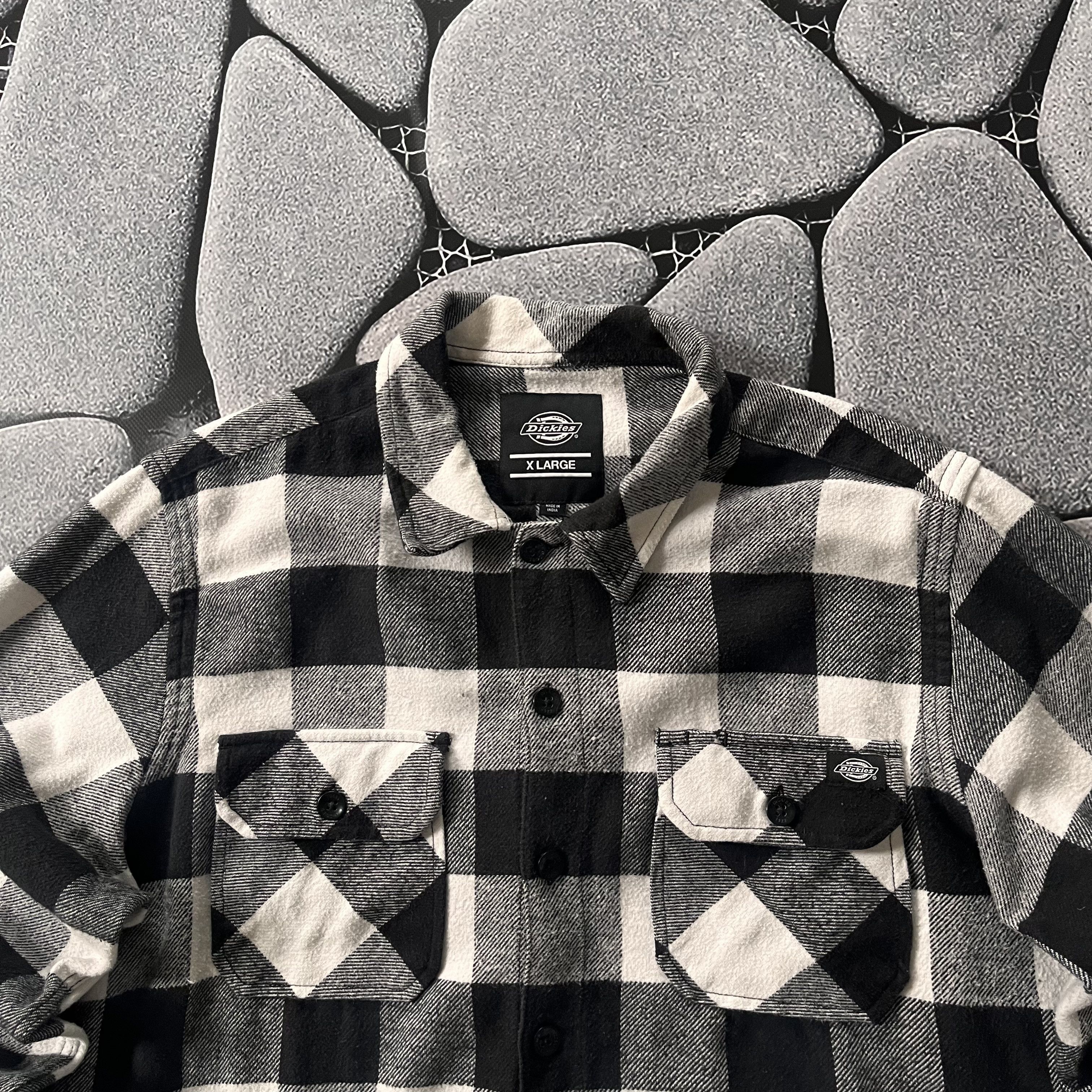 Dickies DICKIES VINTAGE SHIRT WORKWEAR BUTTON UP Size US XL / EU 56 / 4 - 4 Thumbnail