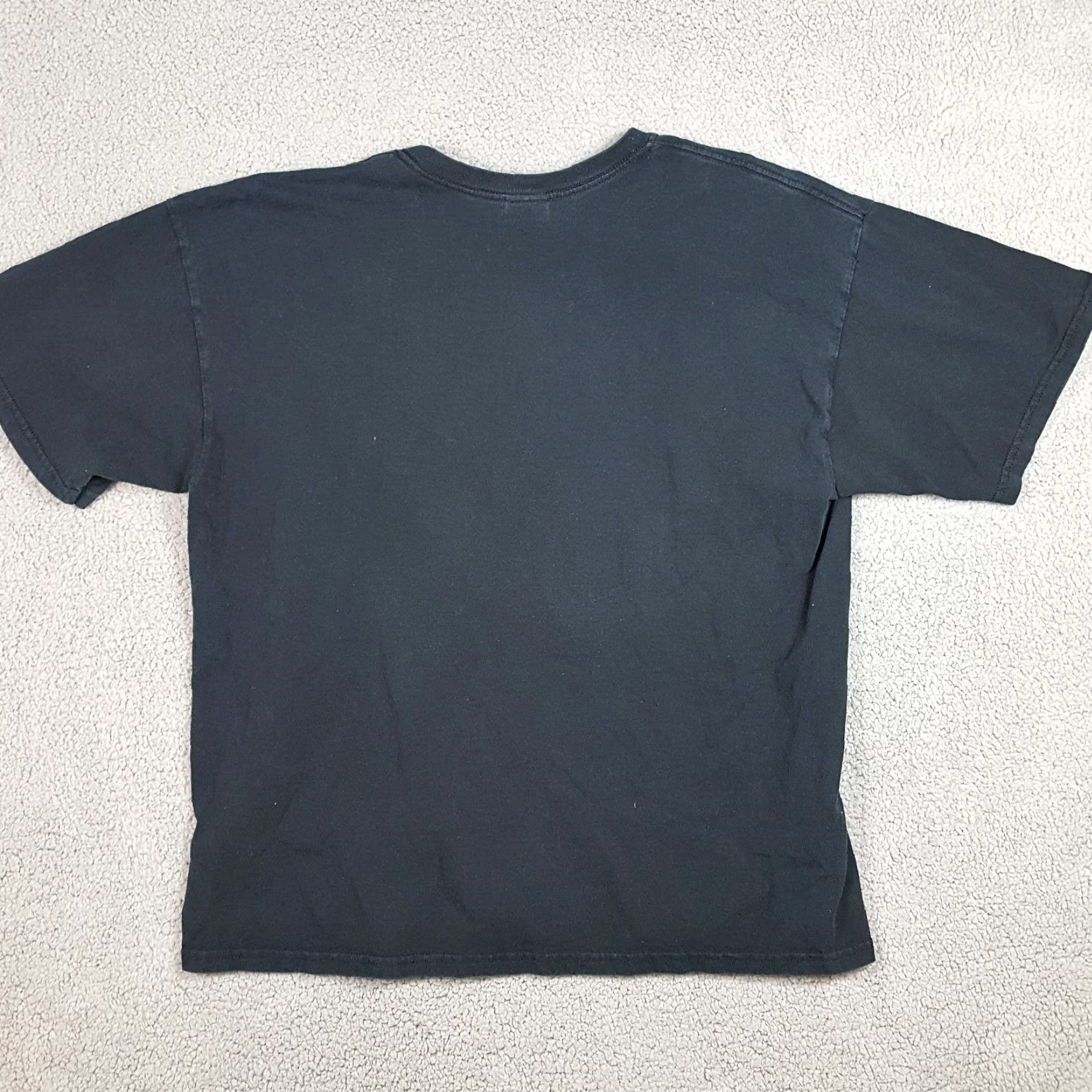 Gildan VINTAGE Gildan T-Shirt Metal Indie Rock Shirt XL Black 00s 90s Grunge Emo Rock Mens Size US XL / EU 56 / 4 - 5 Thumbnail