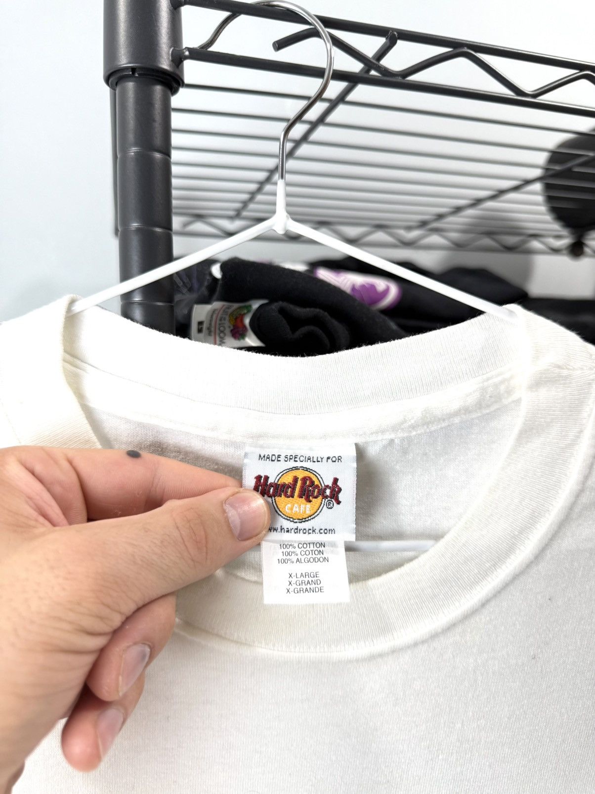 Hard Rock Cafe Vintage 1990’s Hard Rock Cafe Toronto T Shirt Size US XL / EU 56 / 4 - 5 Thumbnail