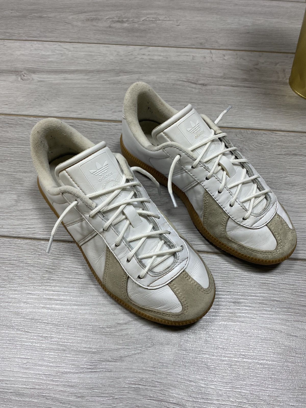 Vintage GAT x Adidas BW-sport 220 Margiela style leather sneakers Size US 5 / IT 35 - 2 Thumbnail
