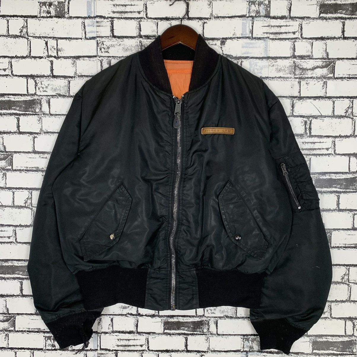 Avirex Avirex American Military Bomber Jacket Avirex Flight Jacket Size US L / EU 52-54 / 3 - 2 Thumbnail