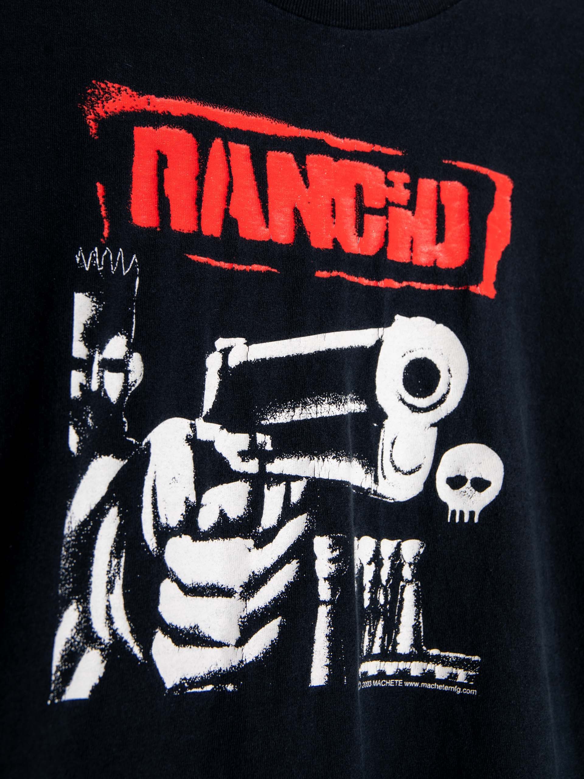 Vintage Rancid Gun Tee Size US L / EU 52-54 / 3 - 3 Thumbnail
