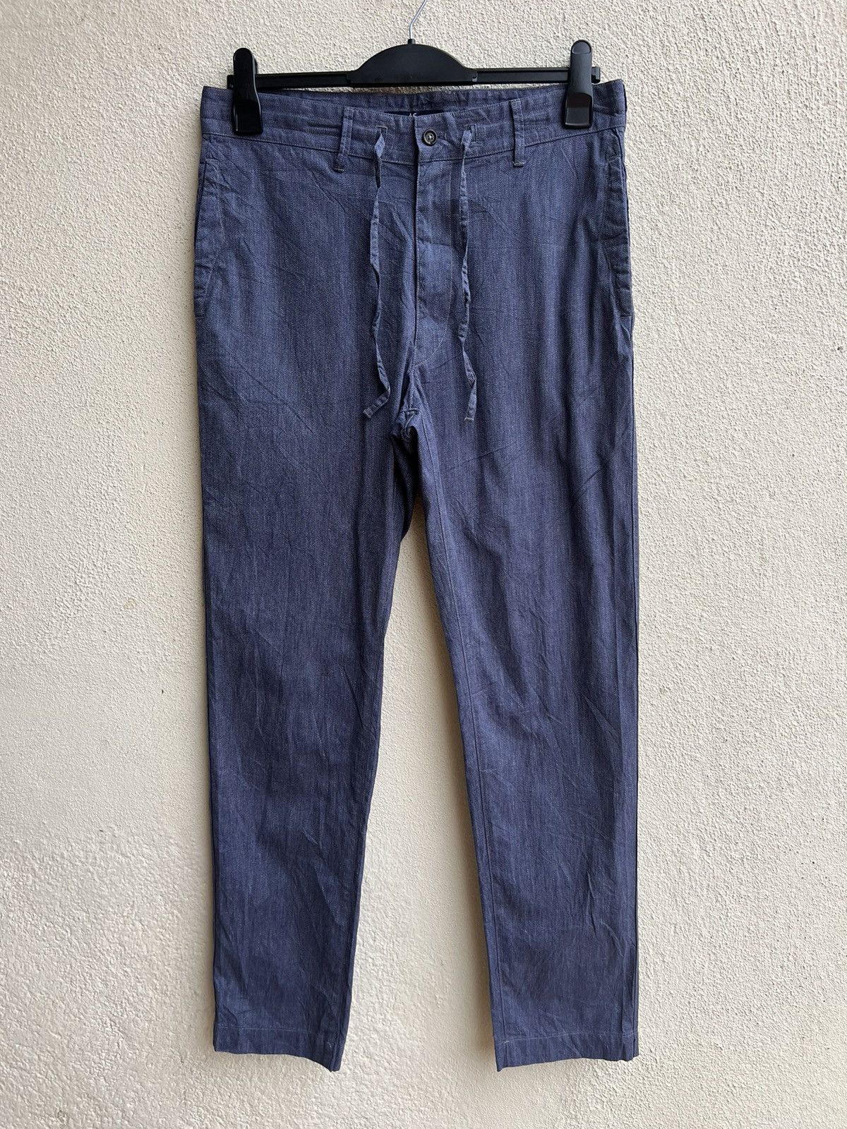 45rpm 45rpm Japan Salt & Pepper Trouser Pant Slim Size US 32 / EU 48 - 6 Thumbnail