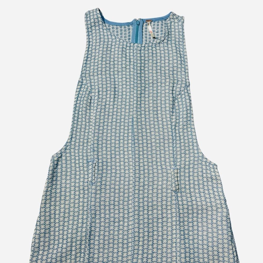Free People New Free People Mod Mini Blue Playsuit Size 10 Size 32" / US 10 / IT 46 - 6 Thumbnail