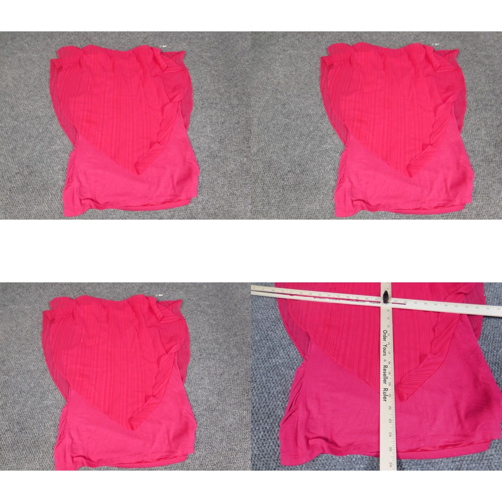 Apt. 9 Apt 9 Blouse Pink XL Women Pullover Round Neck Sleeveless Casual Stretch Polyester Spandex Rayon Button Regular Vintage No Size XL / US 12-14 / IT 48-50 - 8 Thumbnail