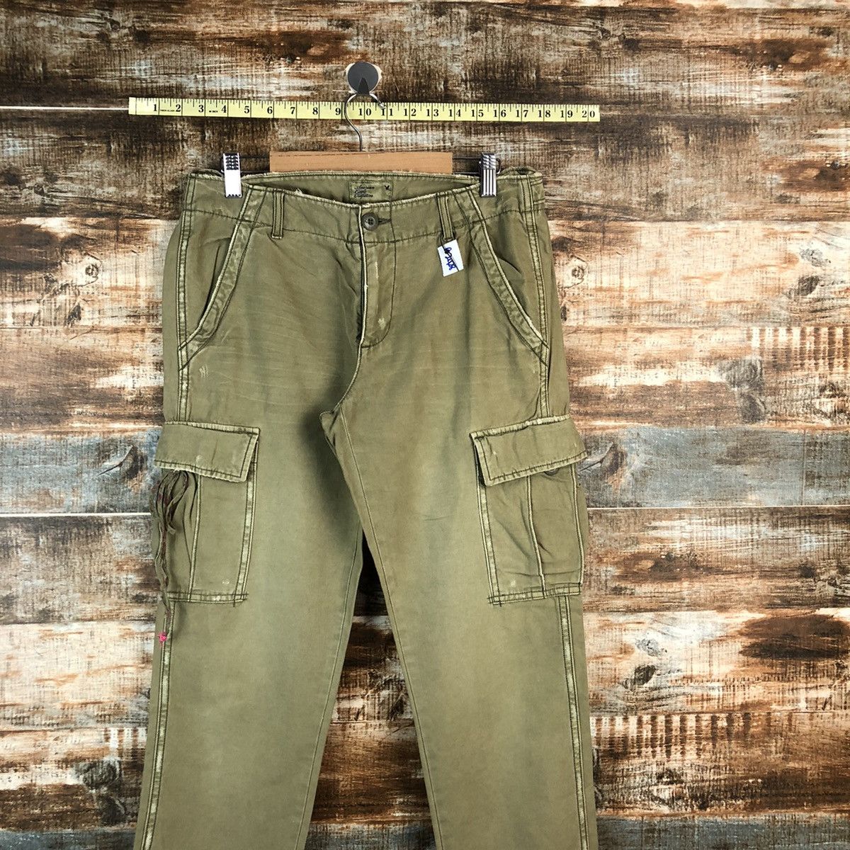 Japanese Brand American Eagle Outfiters Cargo Multipocket Pants #A2428 Size US 29 - 2 Thumbnail