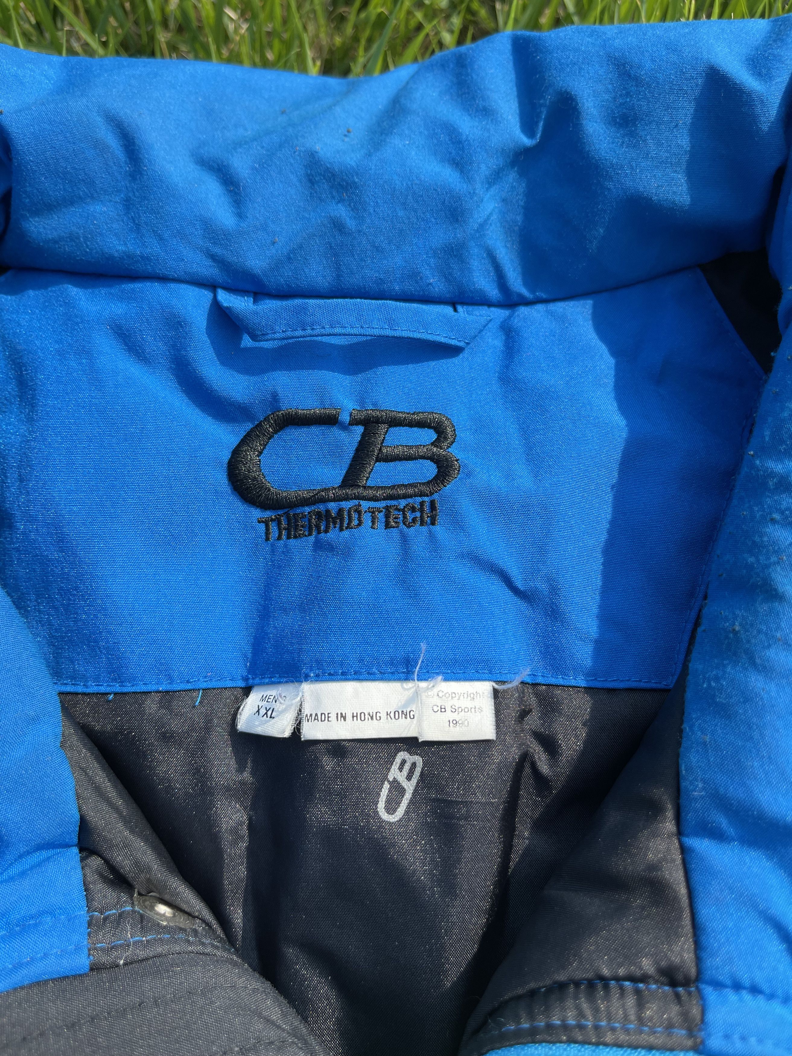 Vintage CB Sports Thermotech 90's Vintage Neon Retro Jacket Coat Size US XXL / EU 58 / 5 - 4 Thumbnail