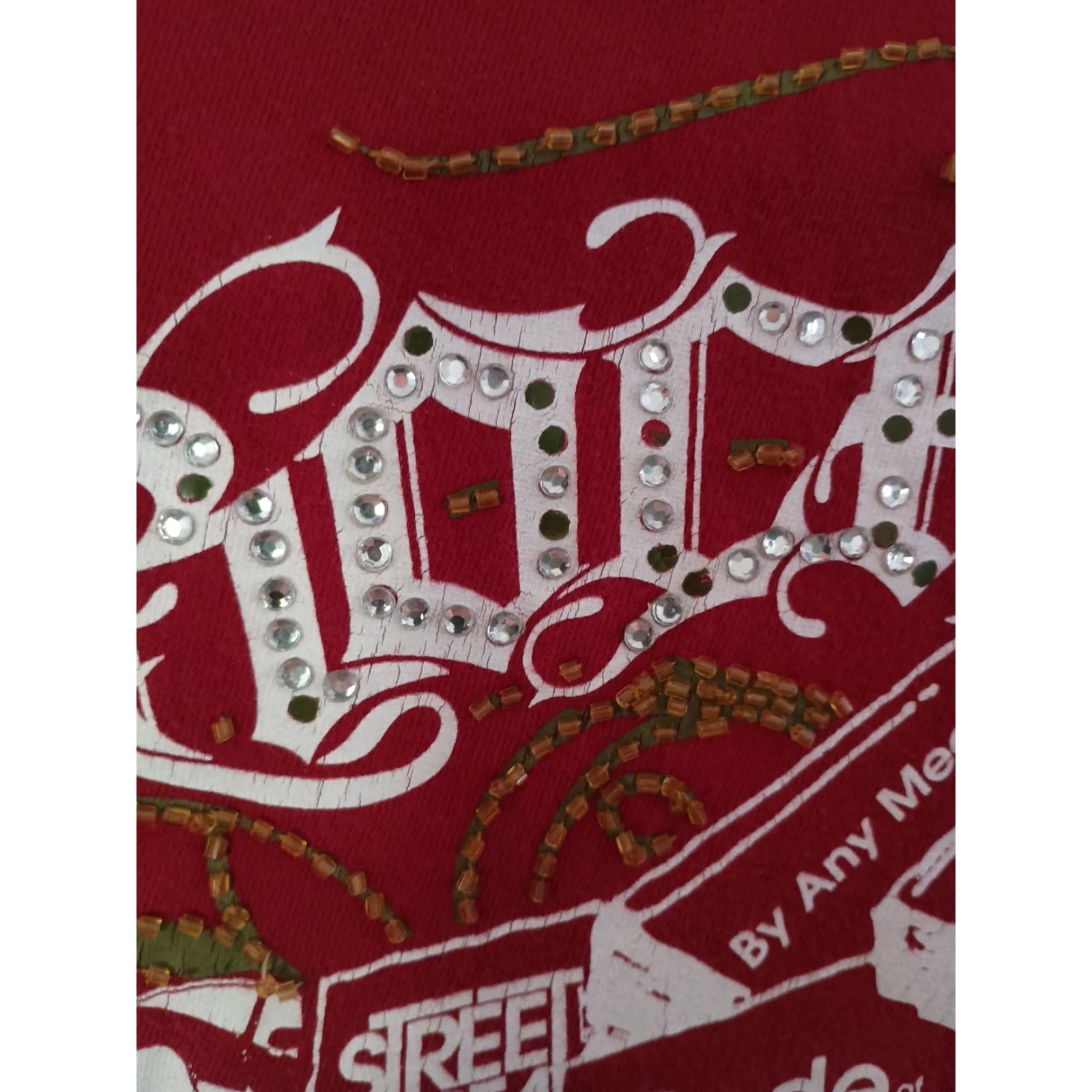 Rocawear VINTAGE Rocawear Hip Hop Streetwear T-shirt Men L Red Shirt Size US L / EU 52-54 / 3 - 3 Thumbnail