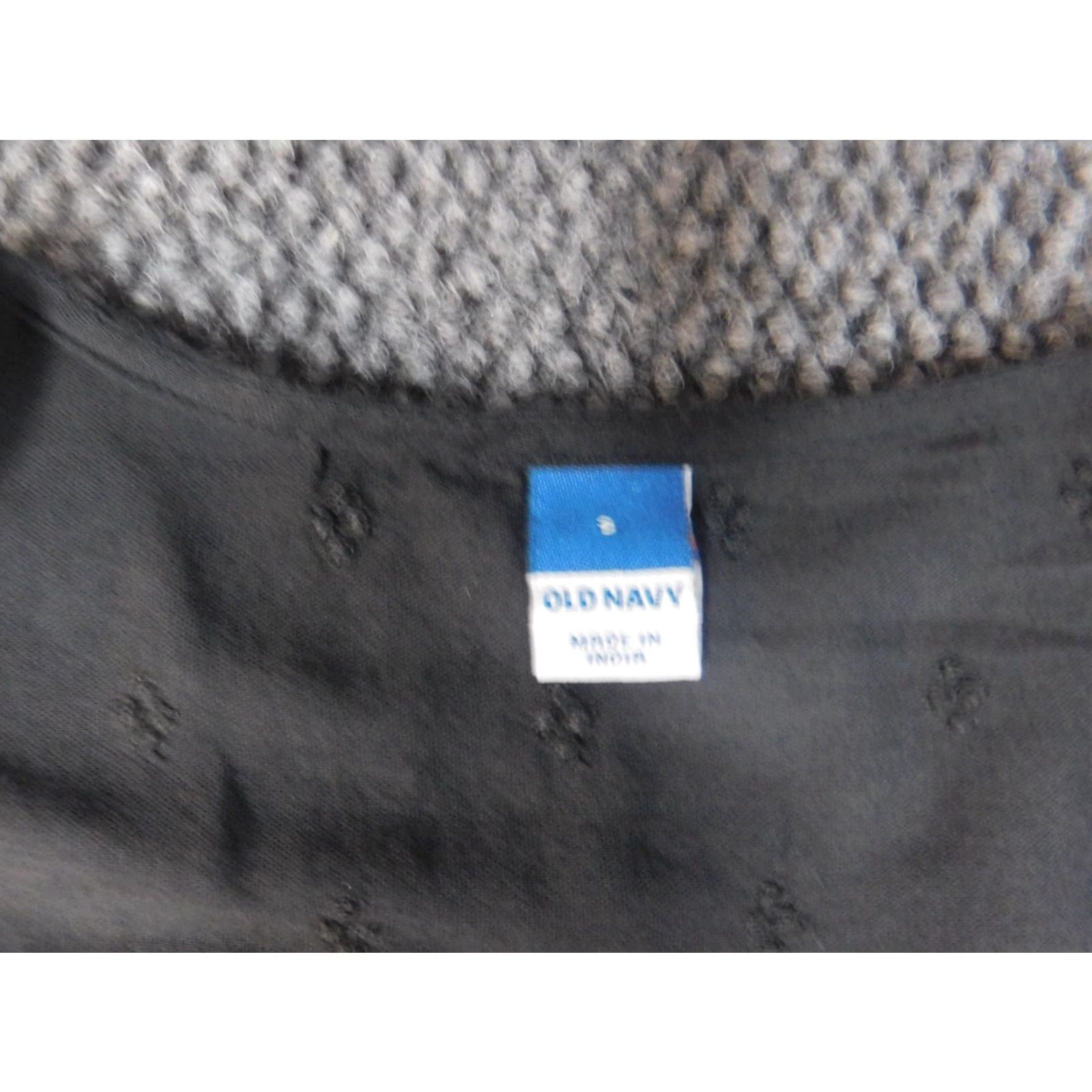 Old Navy Old Navy Womens Blouse S Gray Dolman Sleeve Pullover Cotton Down Open Button Casual Basic Regular Size S / US 4 / IT 40 - 6 Thumbnail