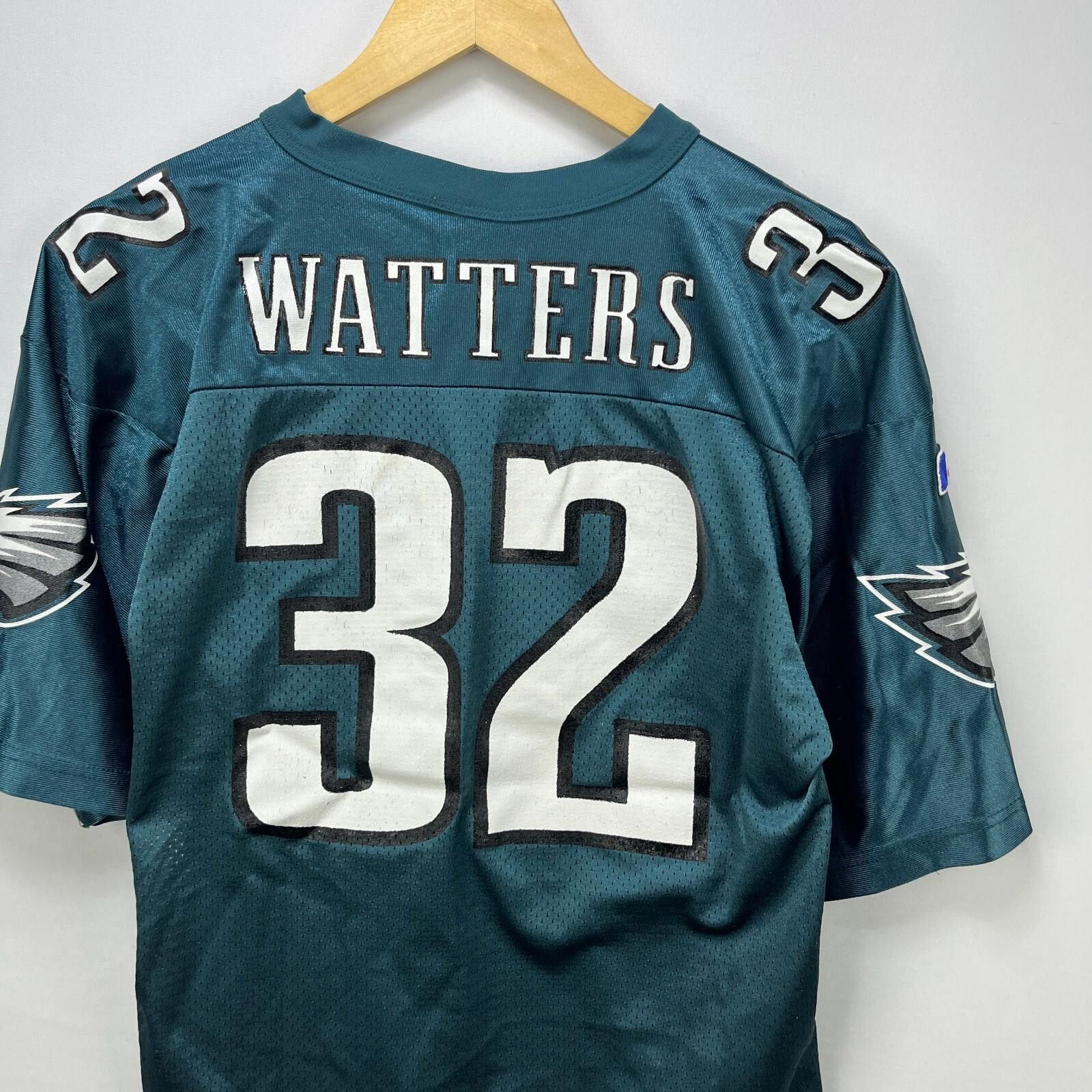 Russell Athletic Vintage Philadelphia Eagles Jersey Ricky Waters 32 Youth L Size ONE SIZE - 5 Thumbnail