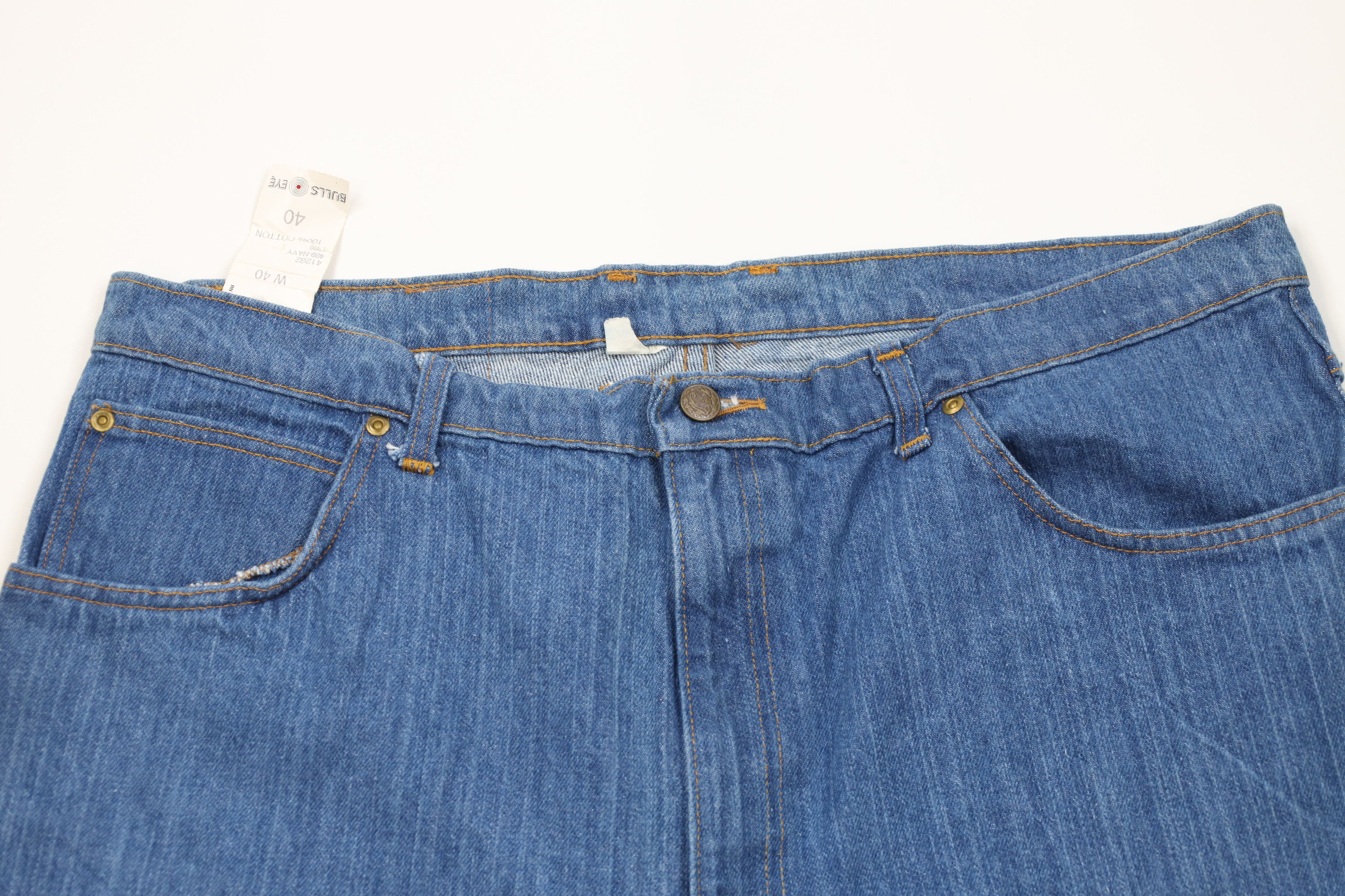 Vintage Deadstock Vintage 90s Streetwear Denim Jean Shorts Jorts Size US 40 / EU 56 - 2 Thumbnail