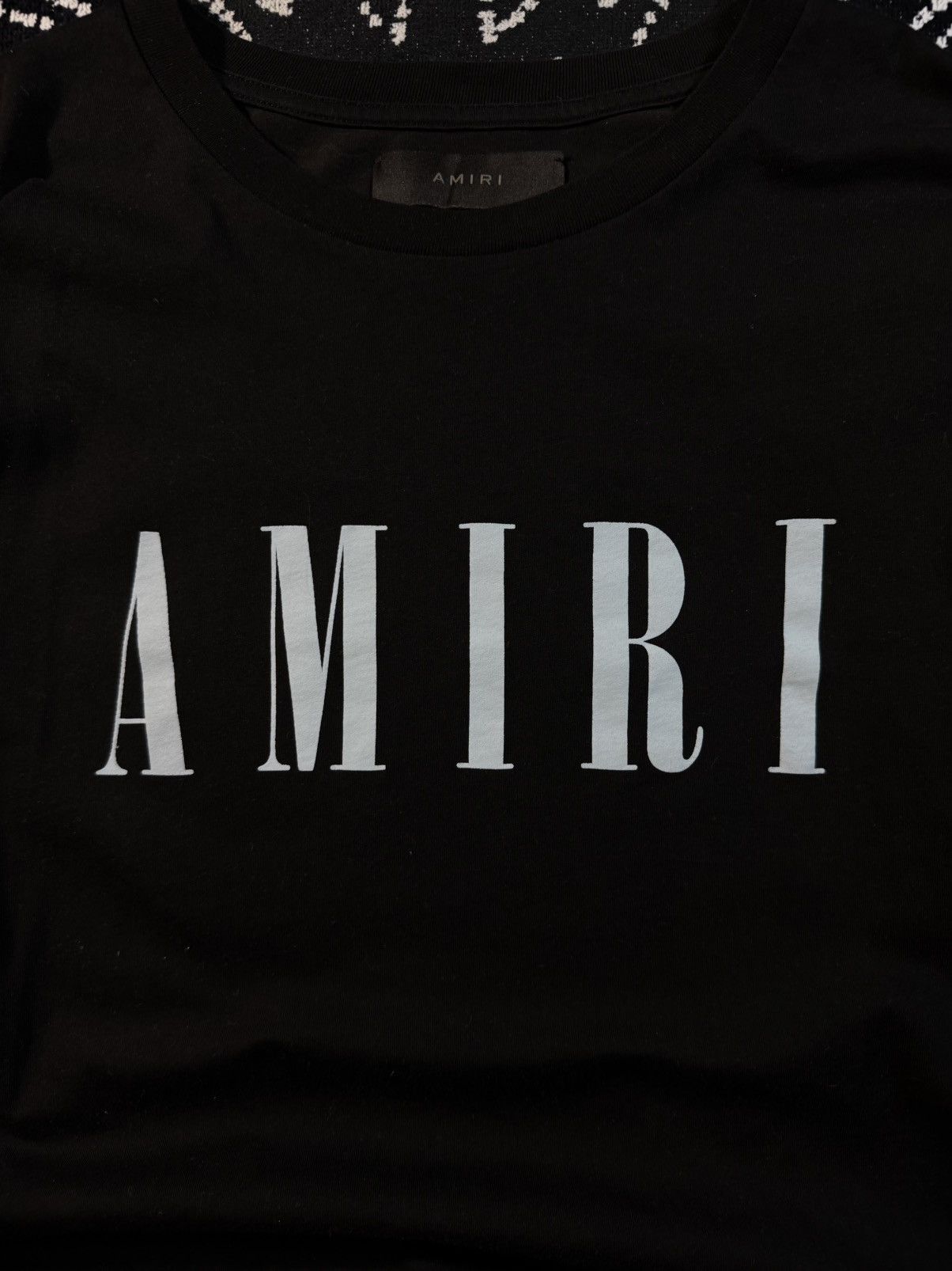 Amiri AMIRI BLACK CORE LOGO TEE Size US L / EU 52-54 / 3 - 4 Thumbnail