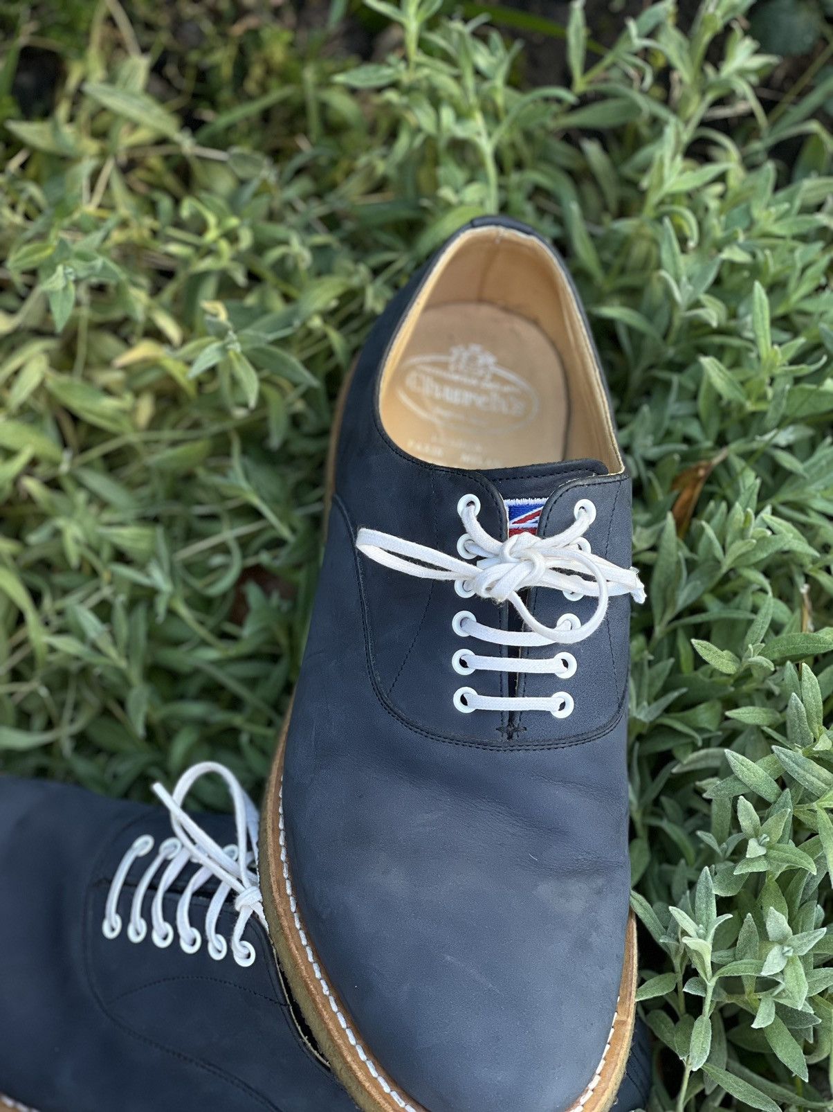 Church's CHURCH'S DEUCE NUBUCK LEATHER Derby shoes Size US 8 / EU 41 - 7 Thumbnail